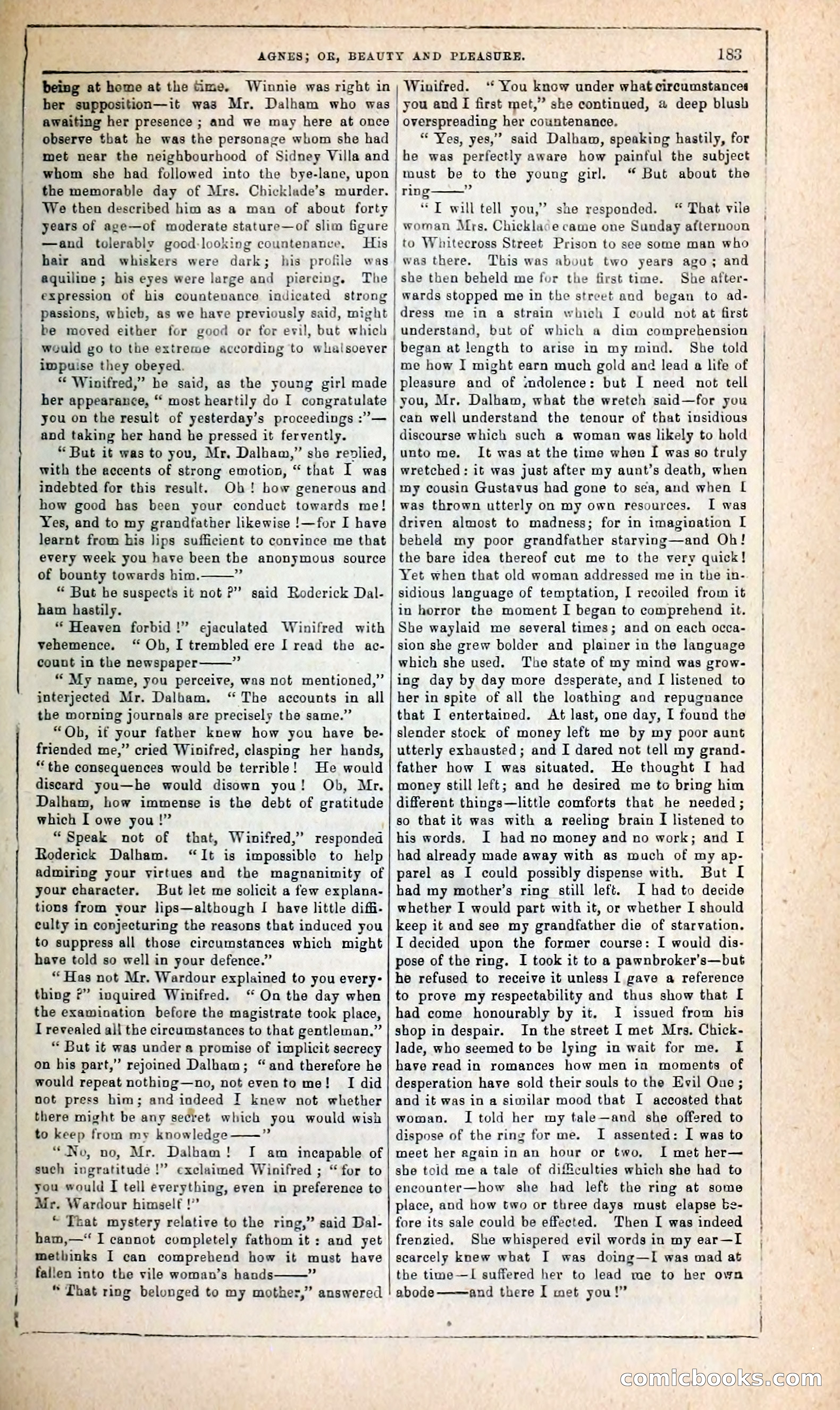 Agnes, or, Beauty and Pleasure — page 191 of 394