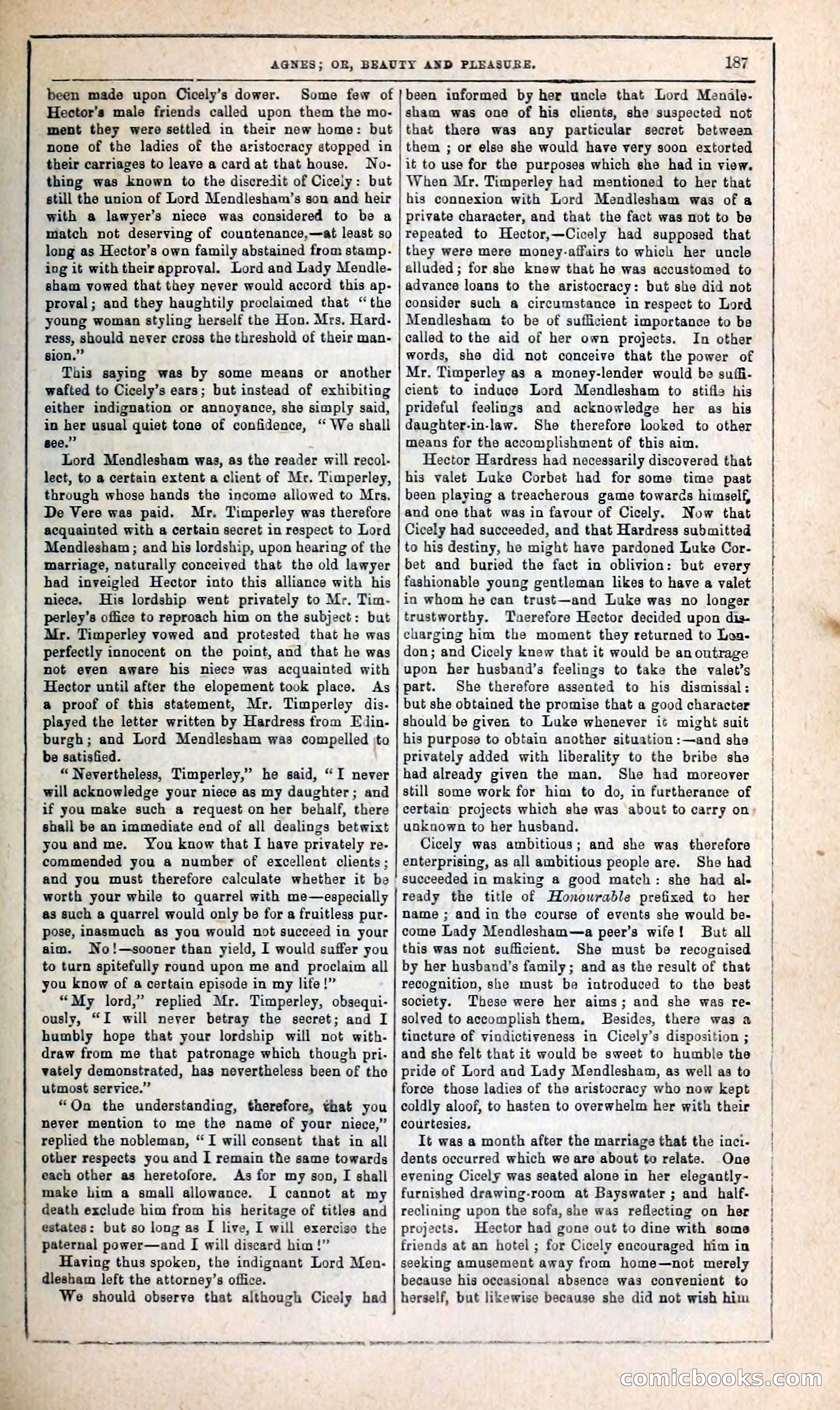 Agnes, or, Beauty and Pleasure — page 195 of 394