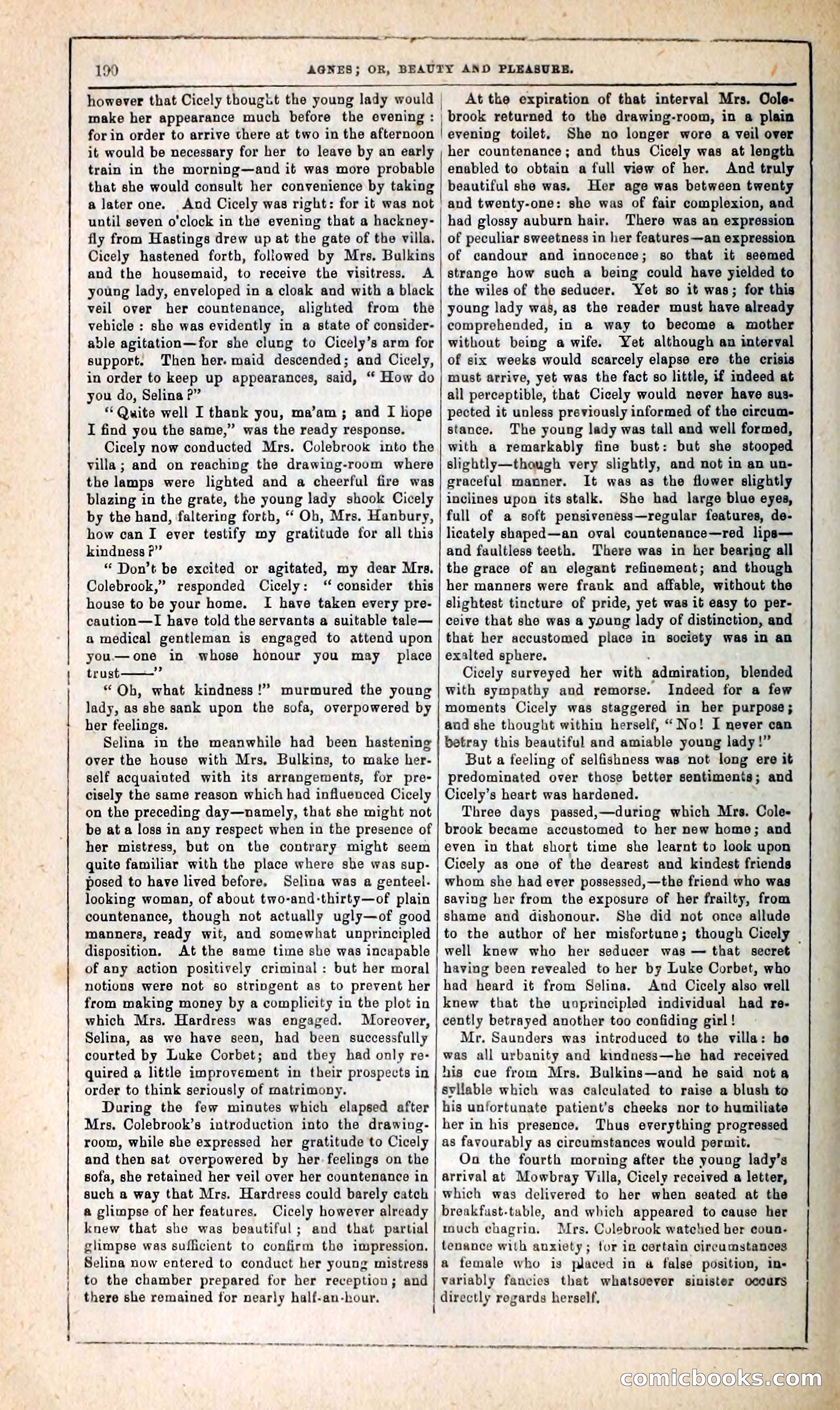 Agnes, or, Beauty and Pleasure — page 198 of 394