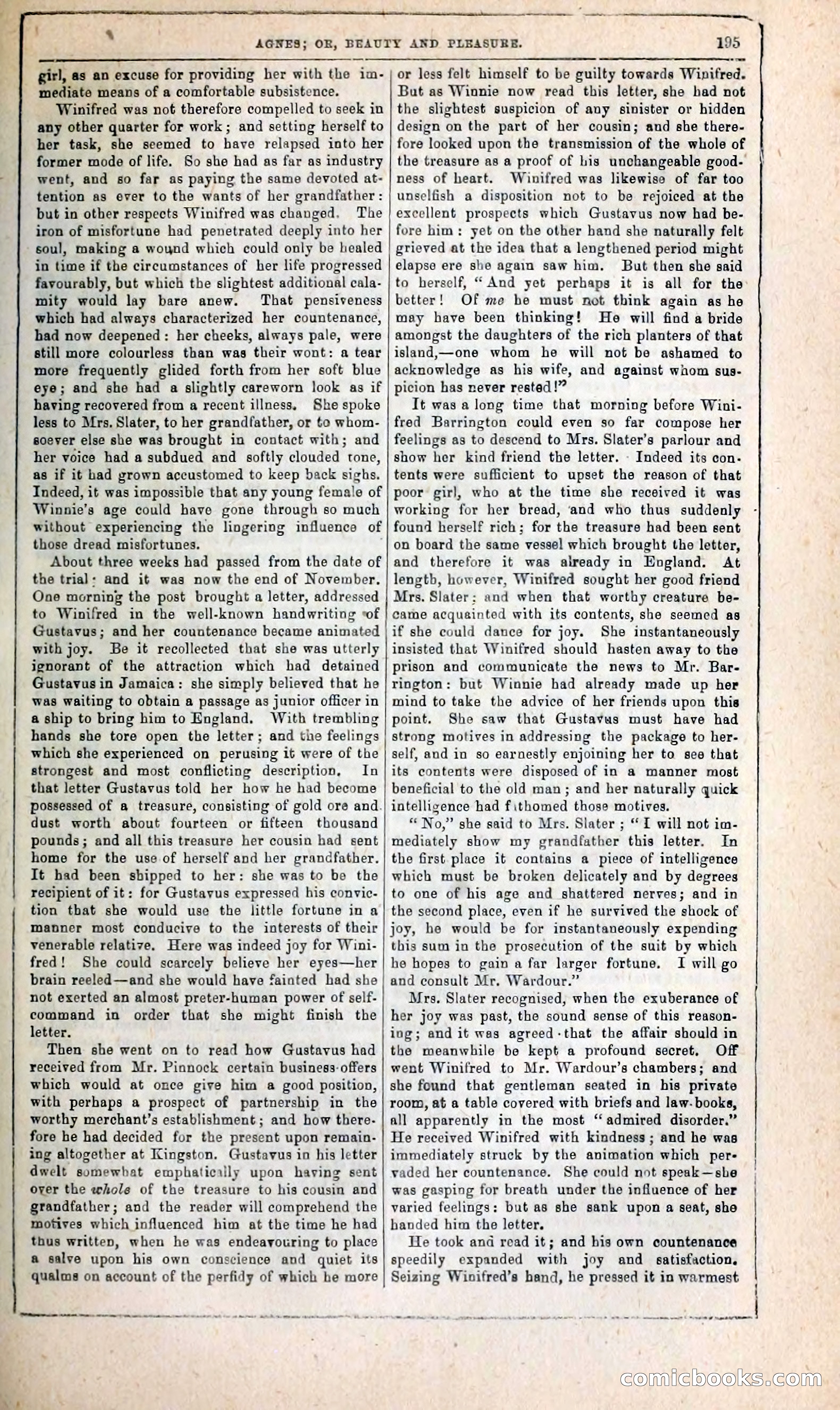 Agnes, or, Beauty and Pleasure — page 203 of 394
