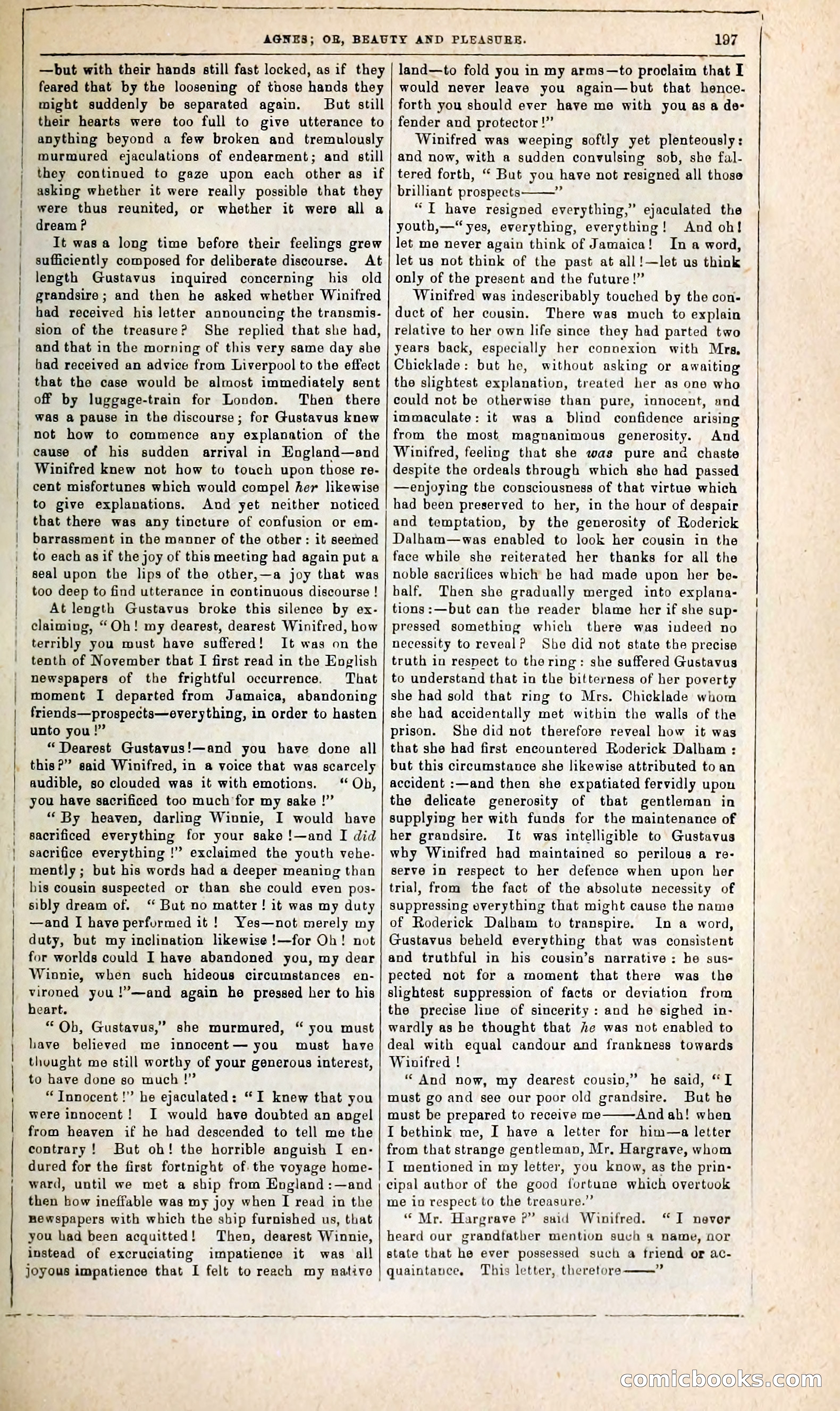 Agnes, or, Beauty and Pleasure — page 205 of 394