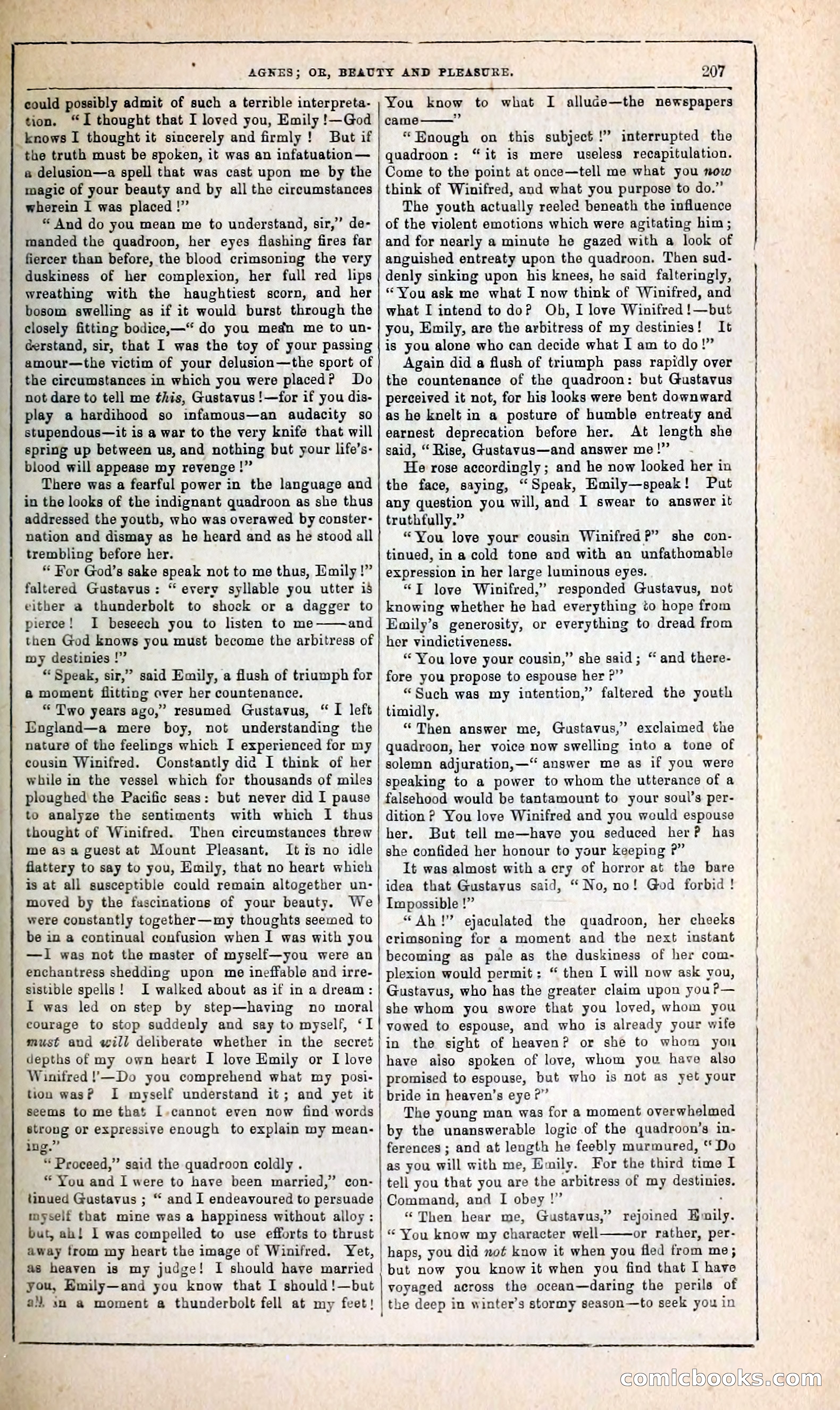 Agnes, or, Beauty and Pleasure — page 215 of 394