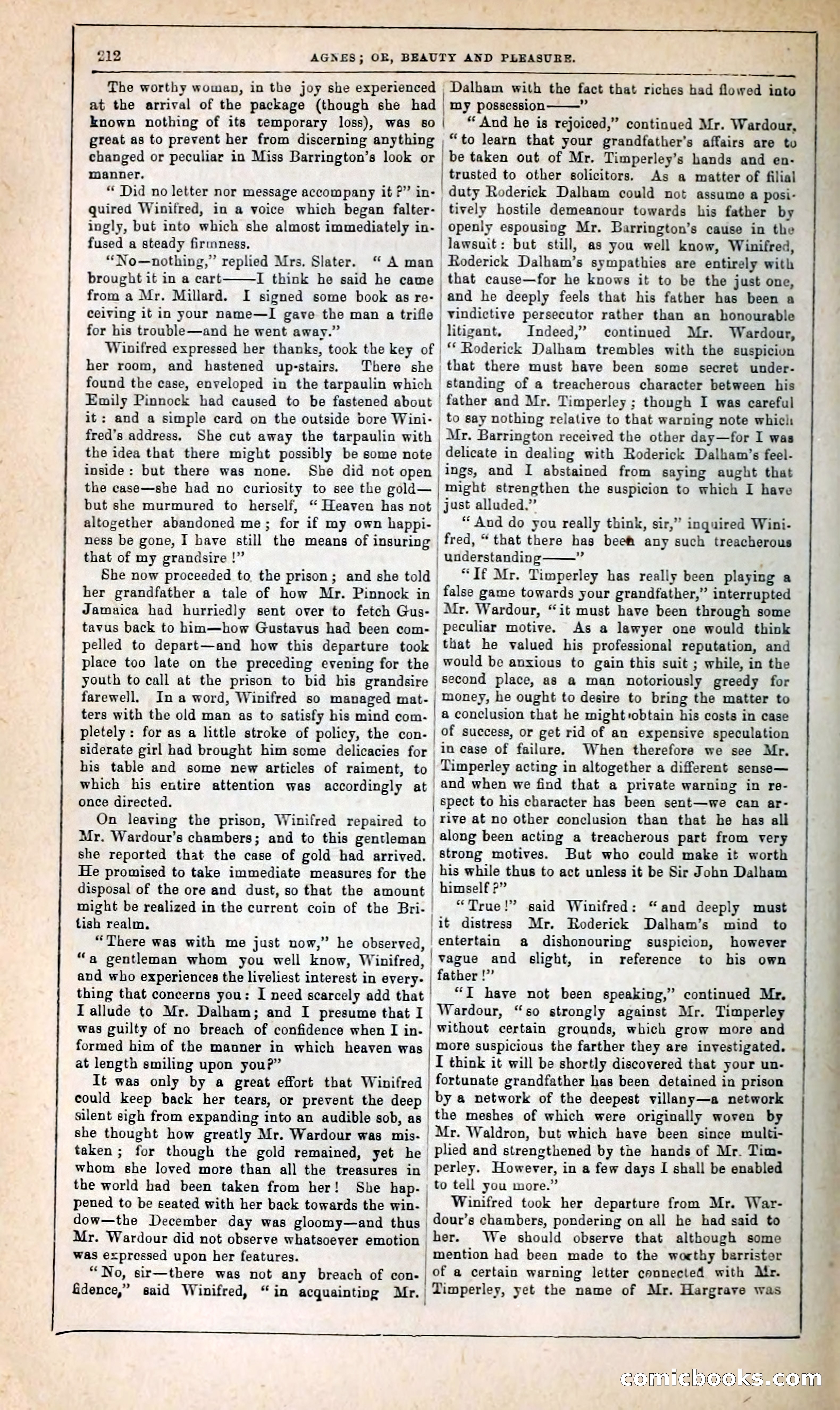 Agnes, or, Beauty and Pleasure — page 220 of 394