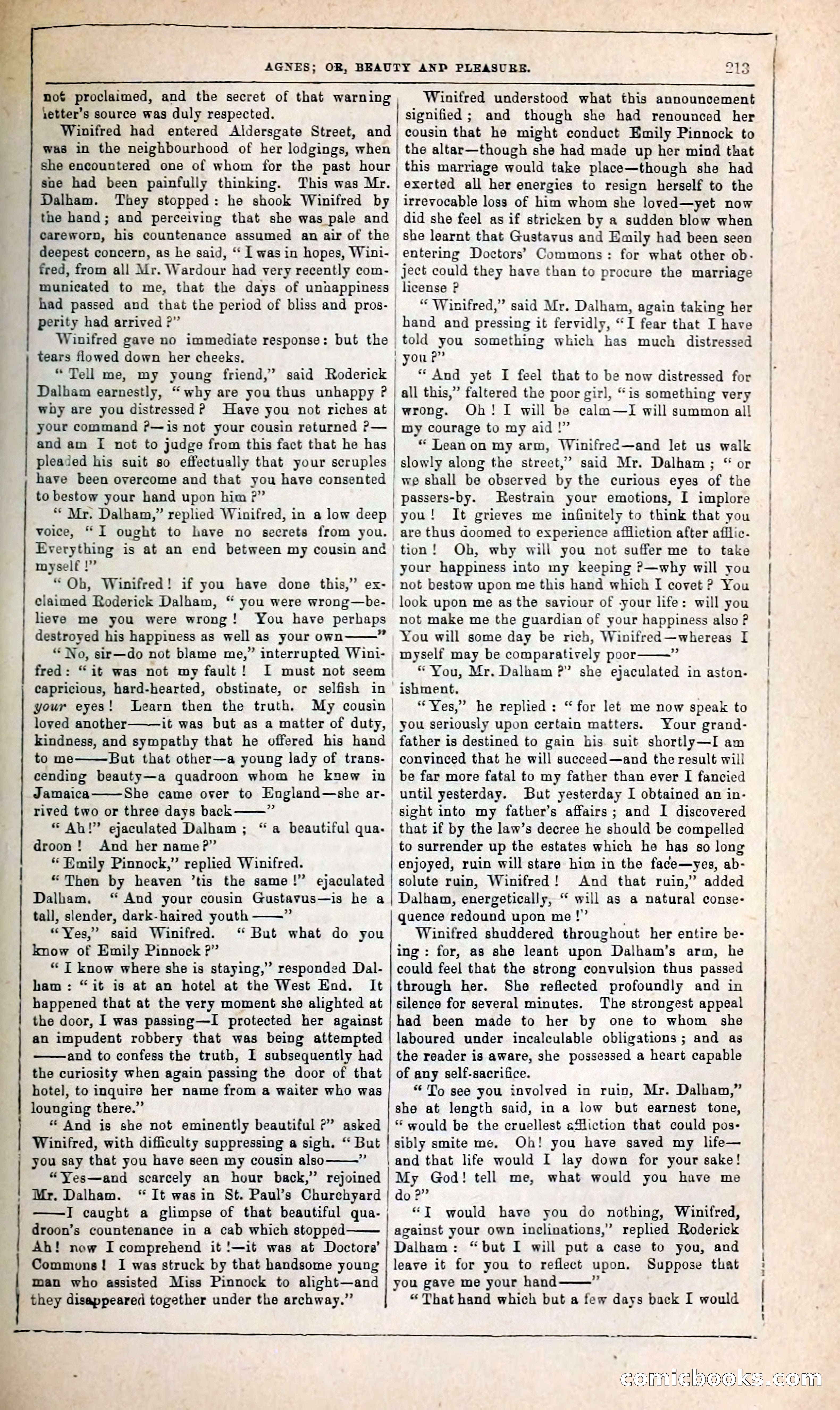 Agnes, or, Beauty and Pleasure — page 221 of 394