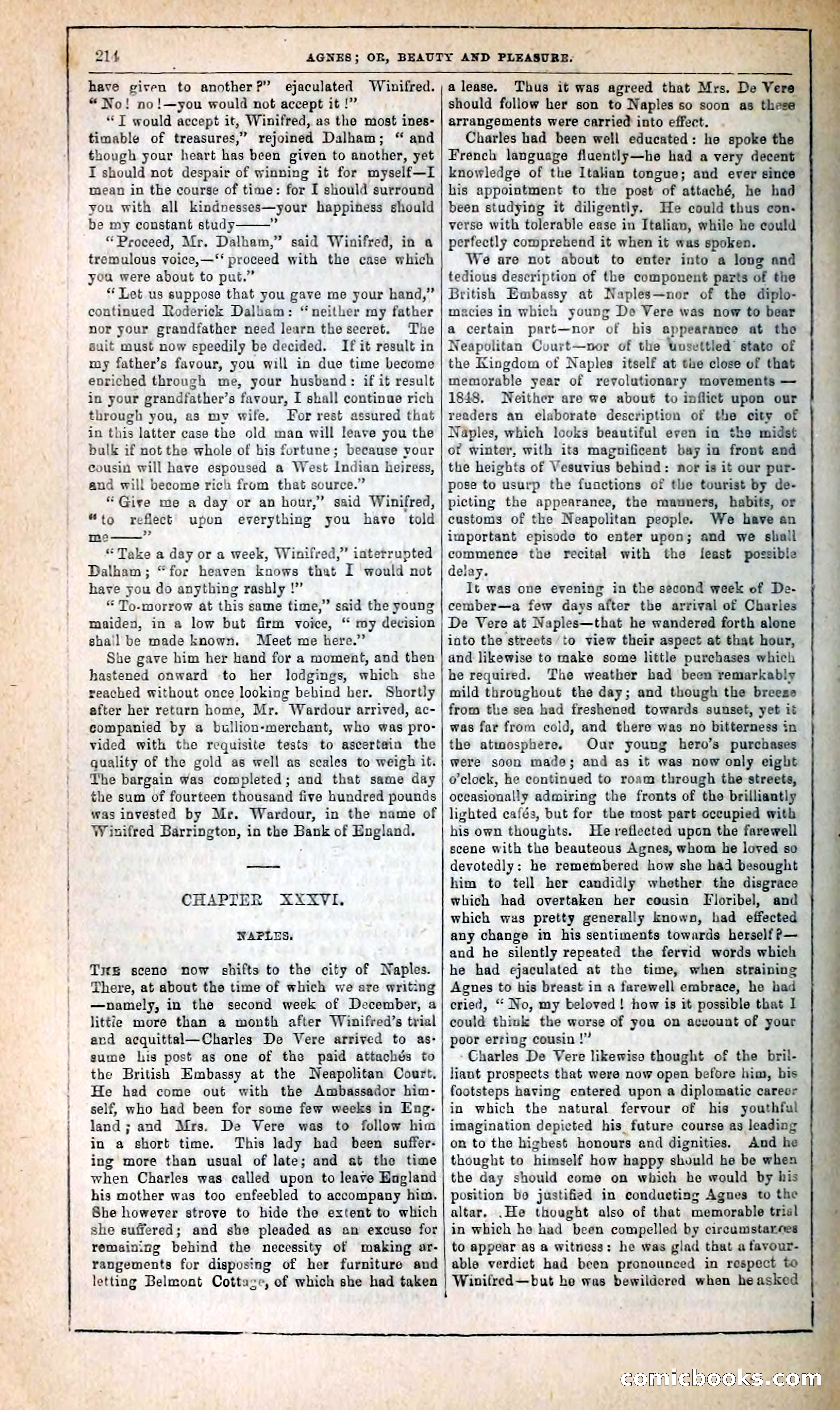 Agnes, or, Beauty and Pleasure — page 222 of 394