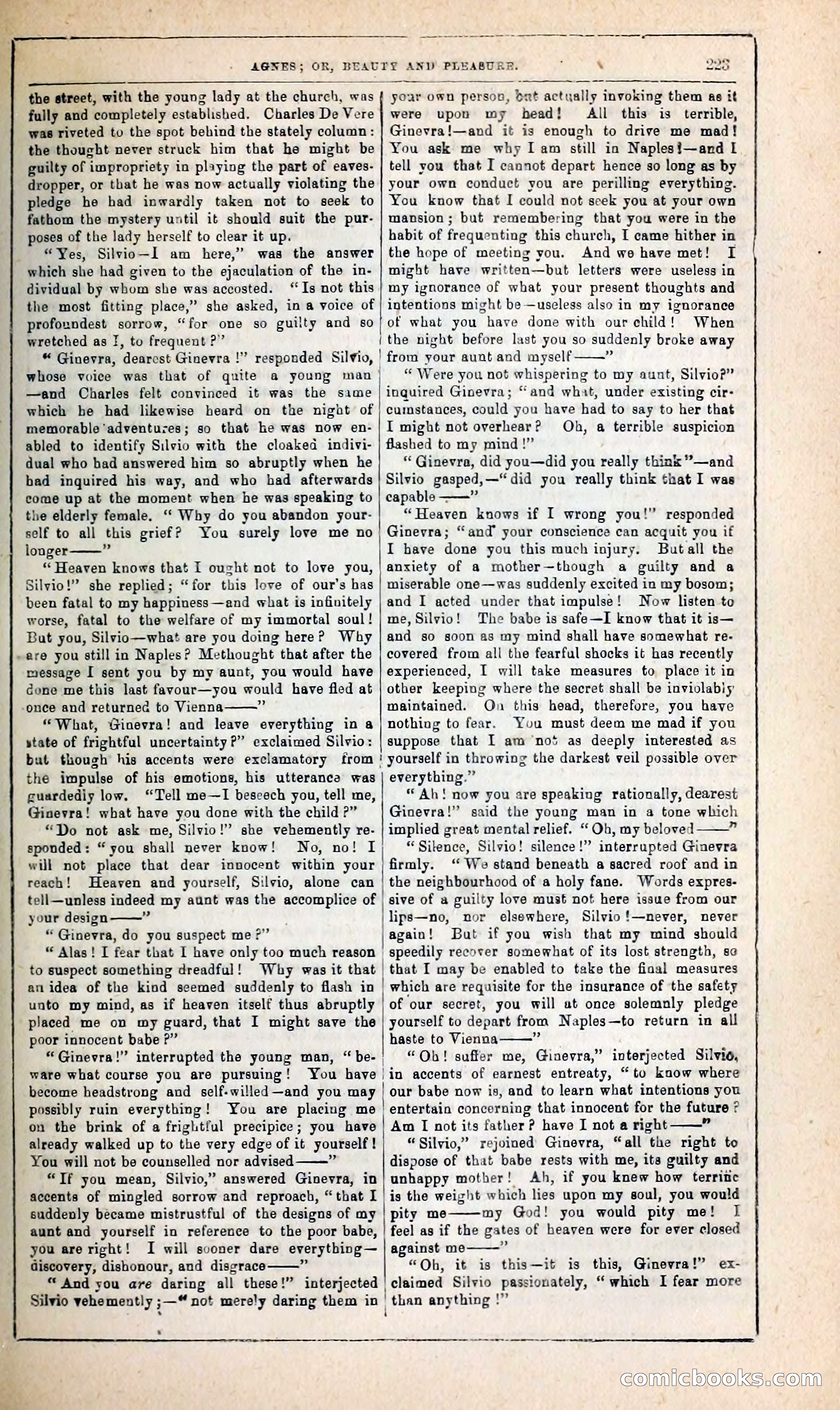 Agnes, or, Beauty and Pleasure — page 231 of 394