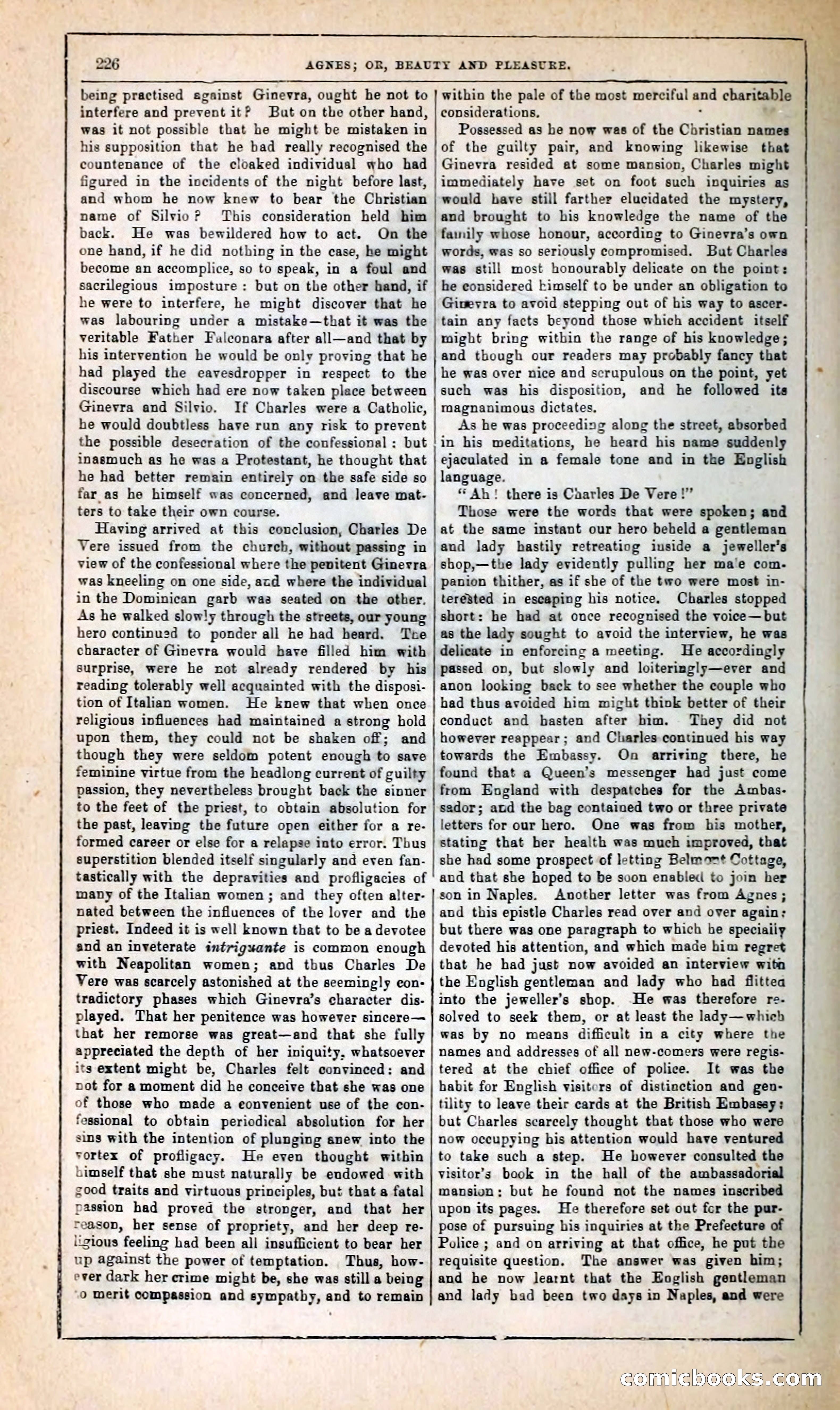 Agnes, or, Beauty and Pleasure — page 234 of 394