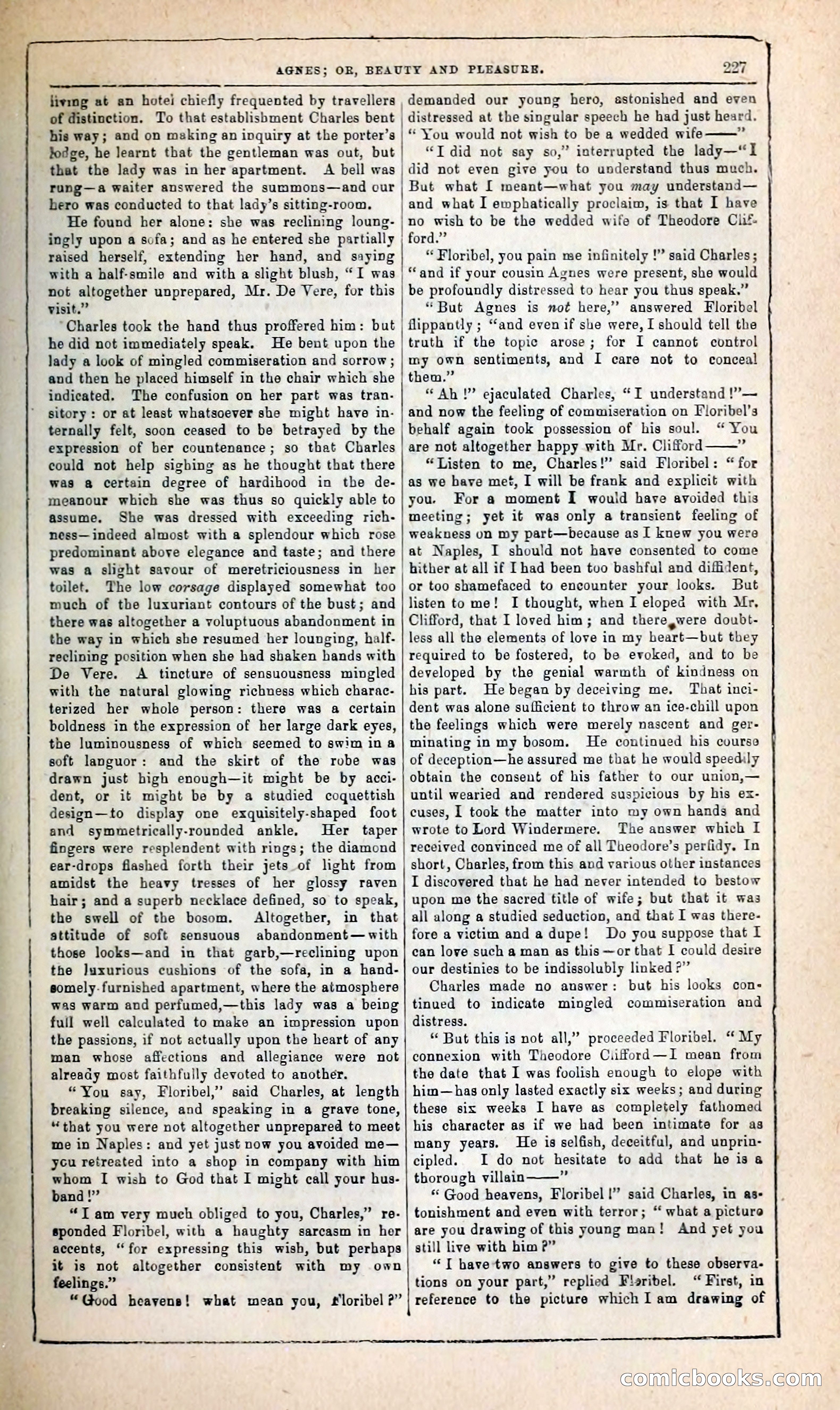 Agnes, or, Beauty and Pleasure — page 235 of 394