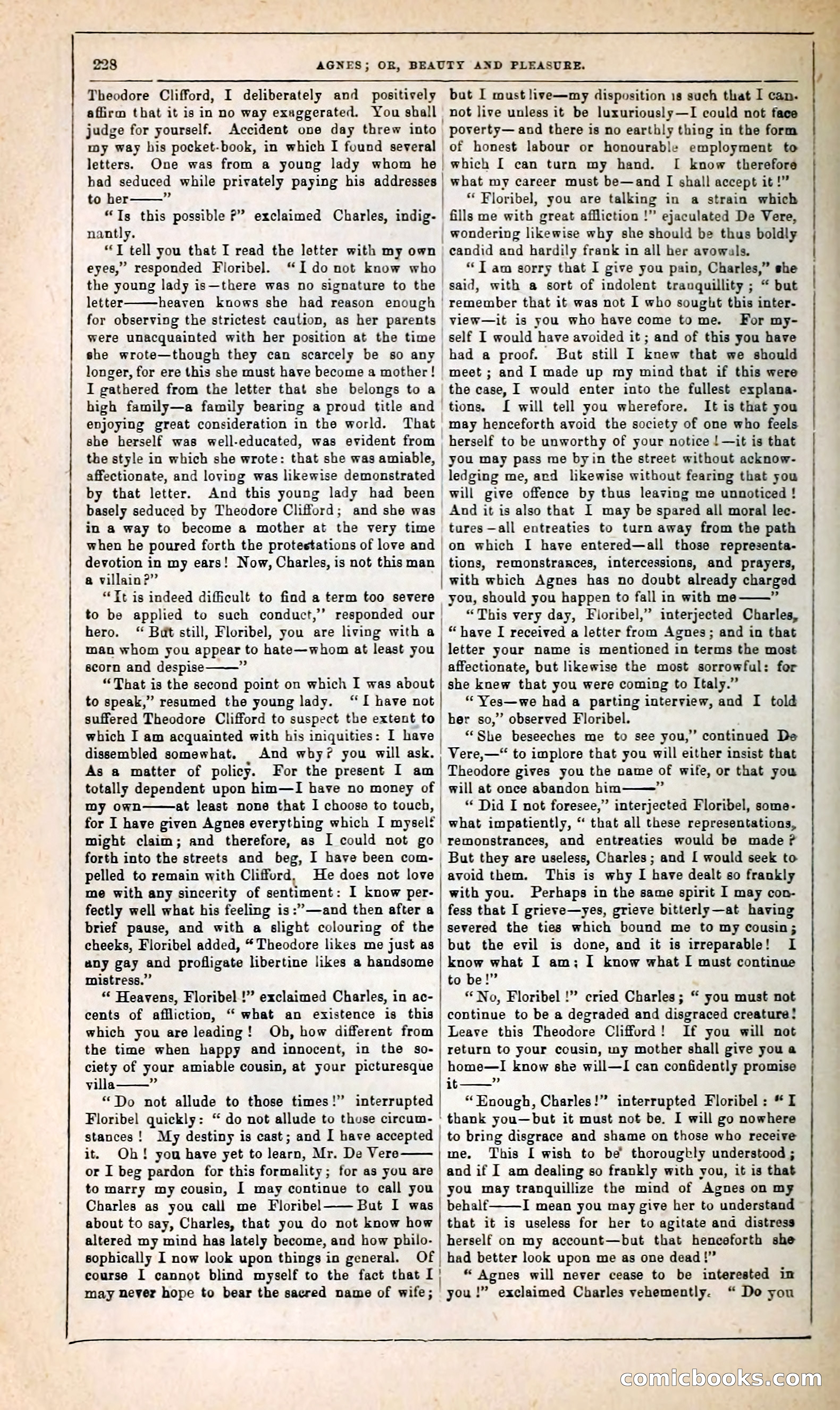 Agnes, or, Beauty and Pleasure — page 236 of 394