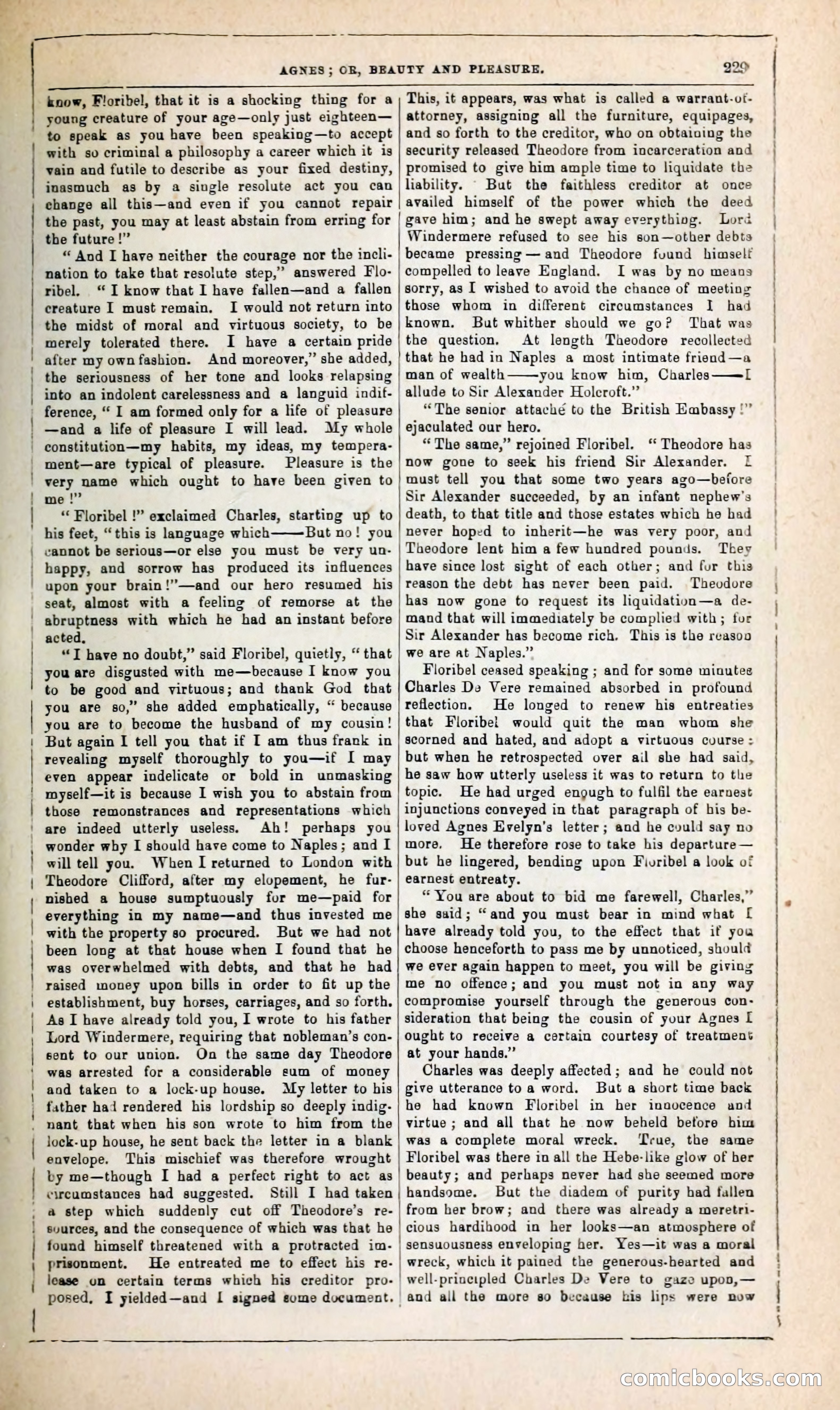 Agnes, or, Beauty and Pleasure — page 237 of 394