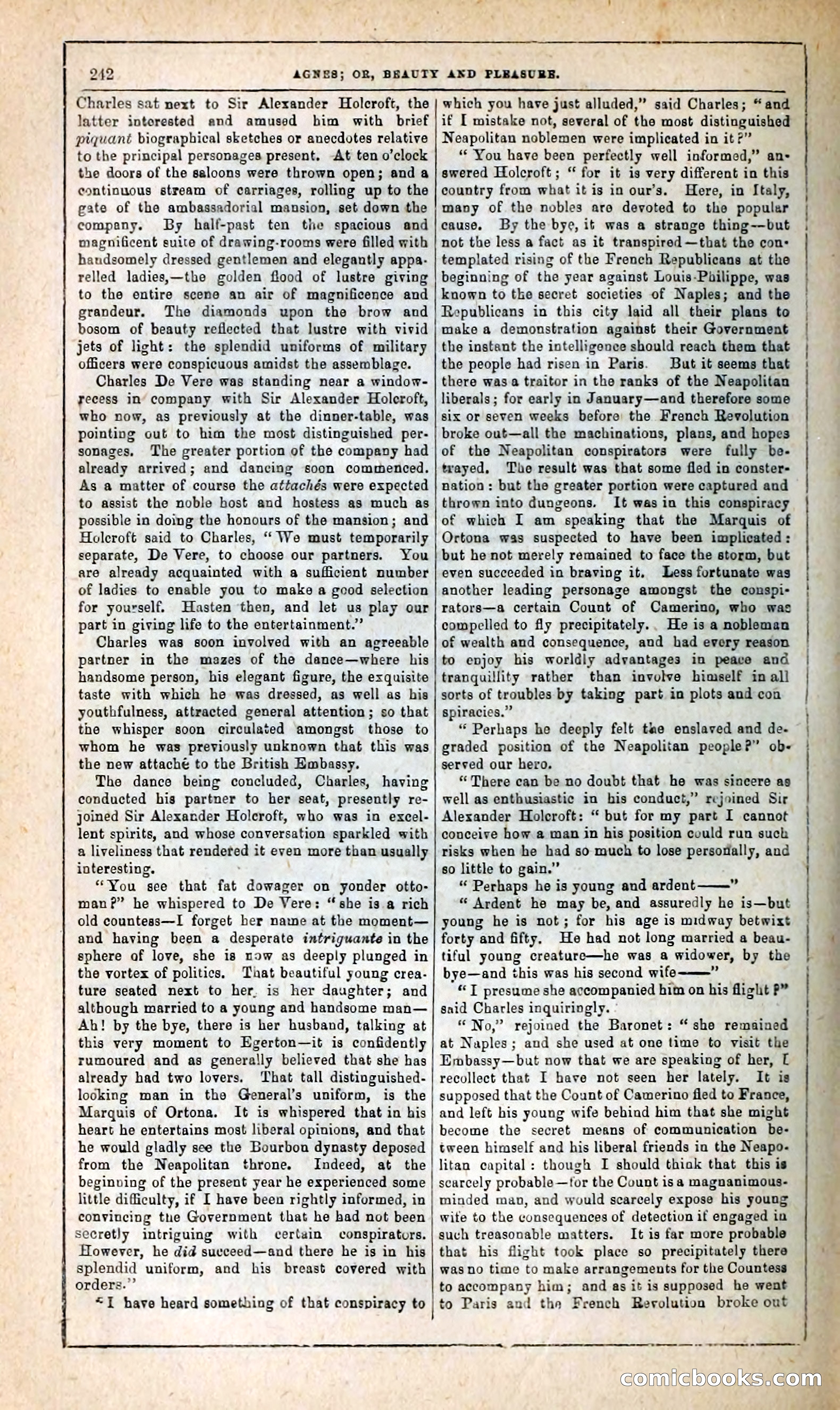 Agnes, or, Beauty and Pleasure — page 250 of 394