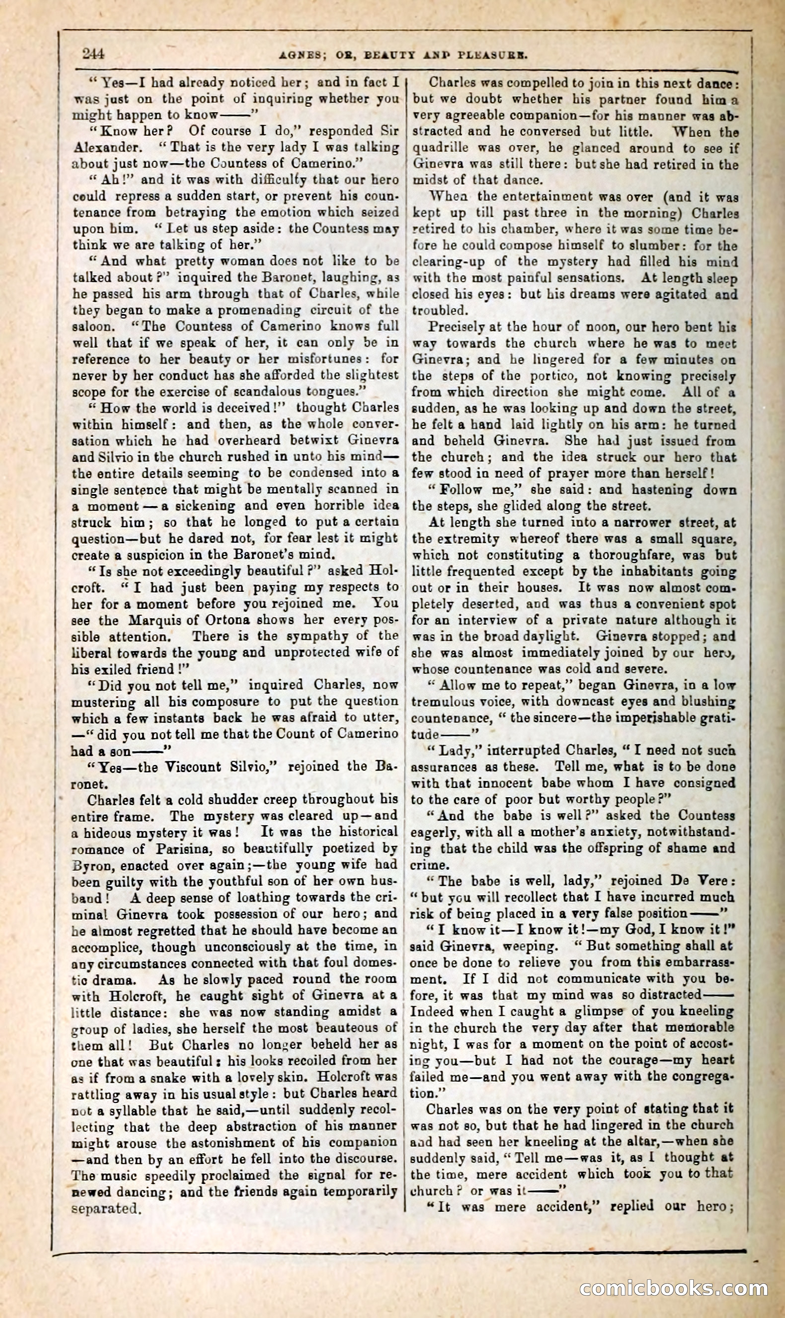 Agnes, or, Beauty and Pleasure — page 252 of 394