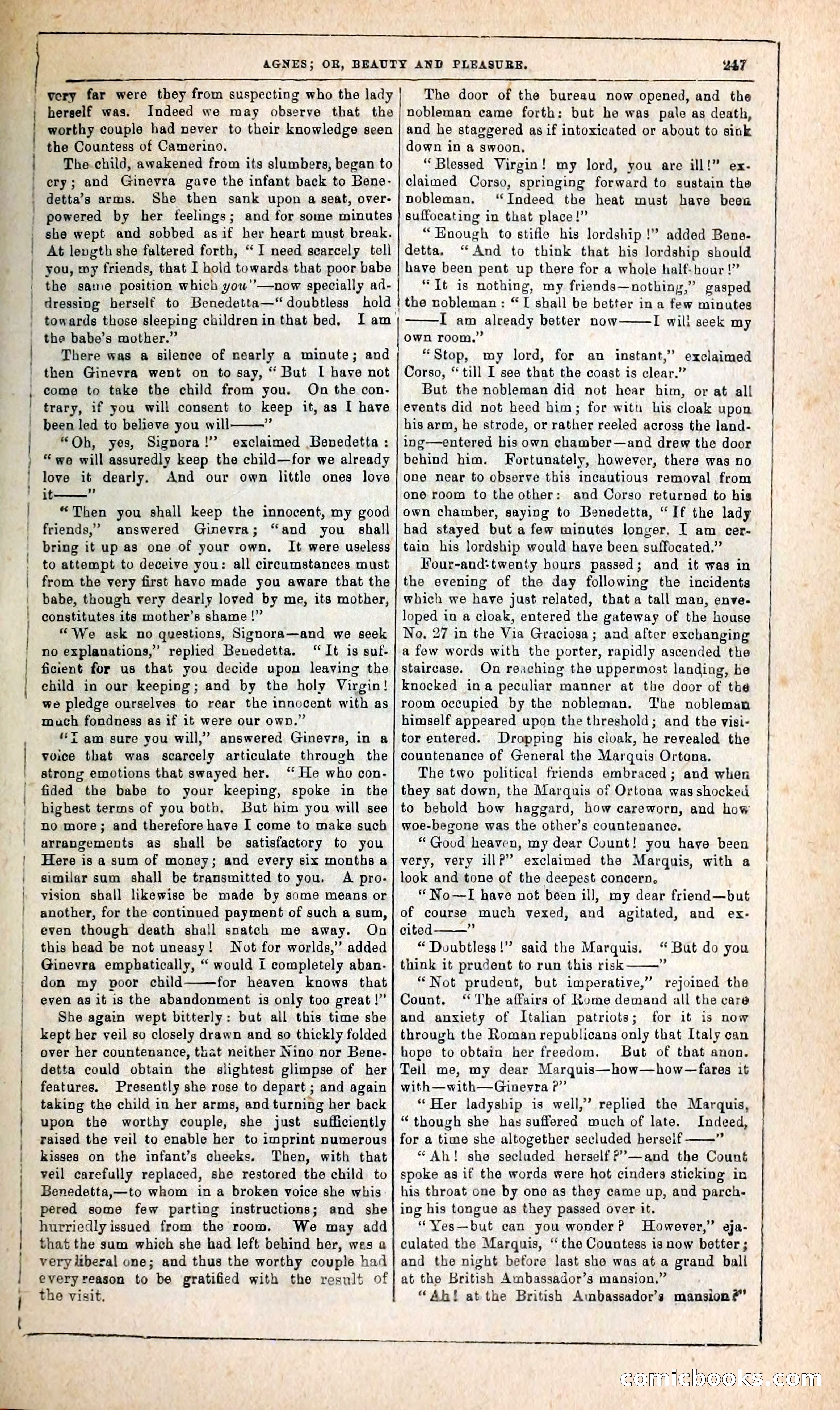 Agnes, or, Beauty and Pleasure — page 255 of 394