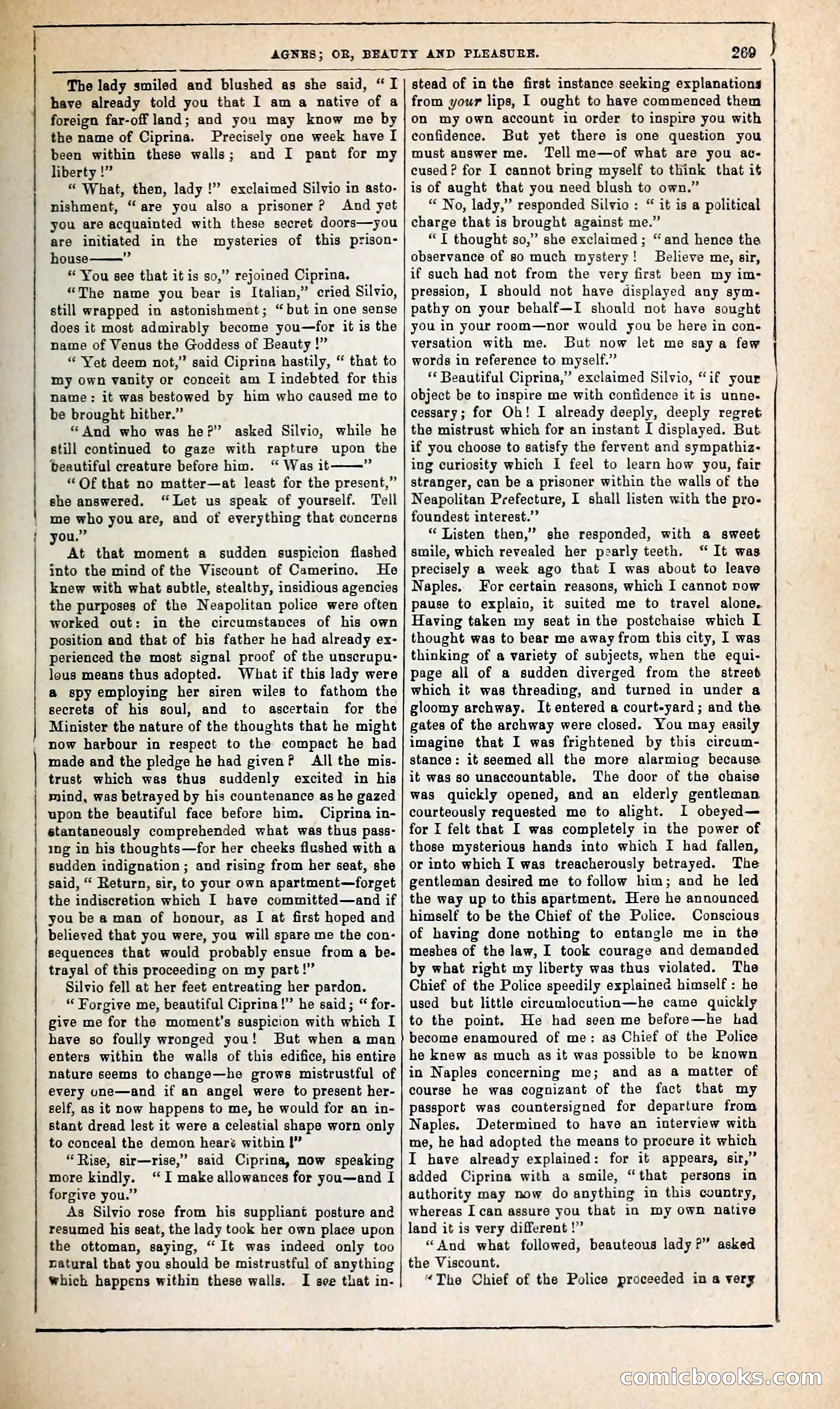 Agnes, or, Beauty and Pleasure — page 277 of 394