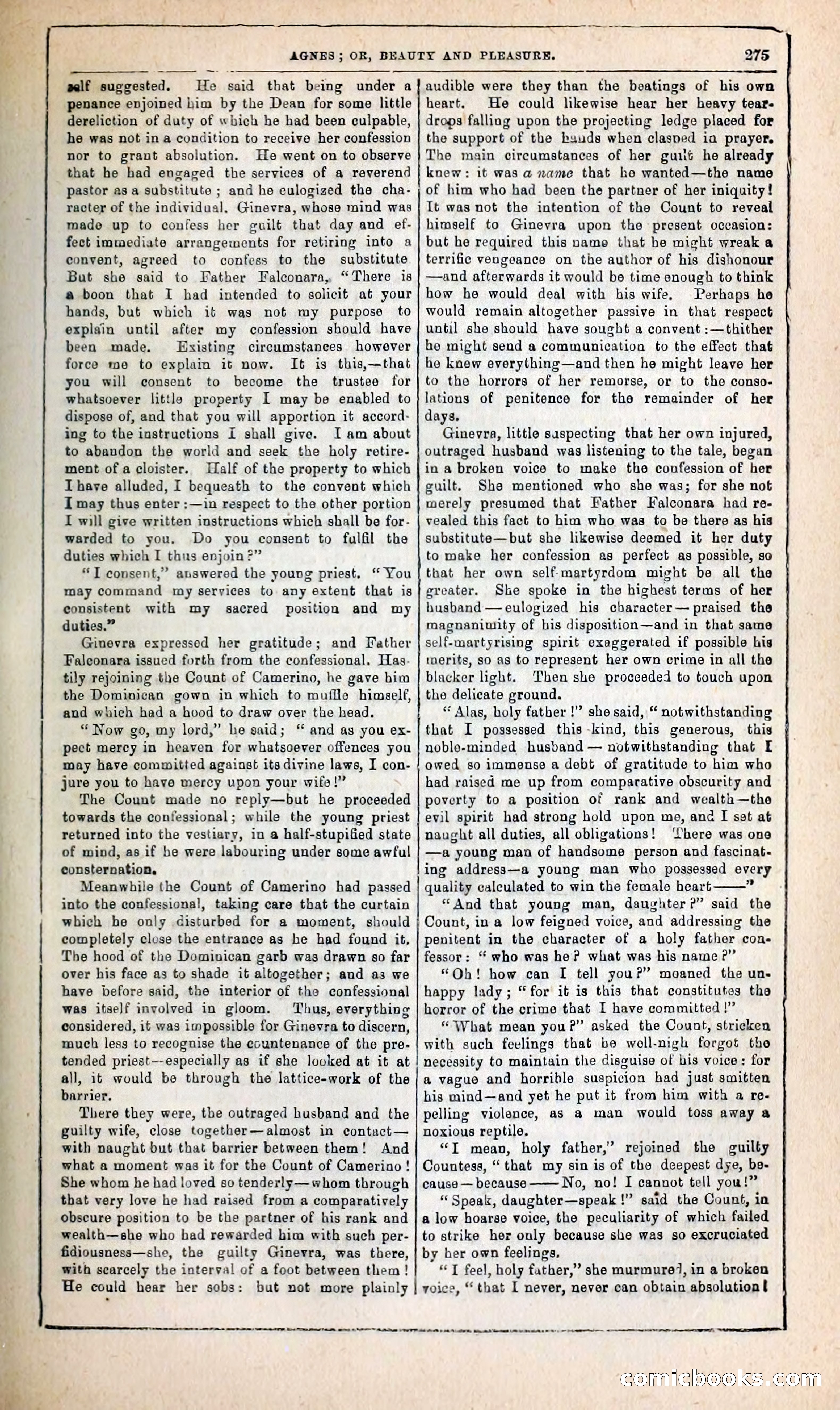 Agnes, or, Beauty and Pleasure — page 283 of 394