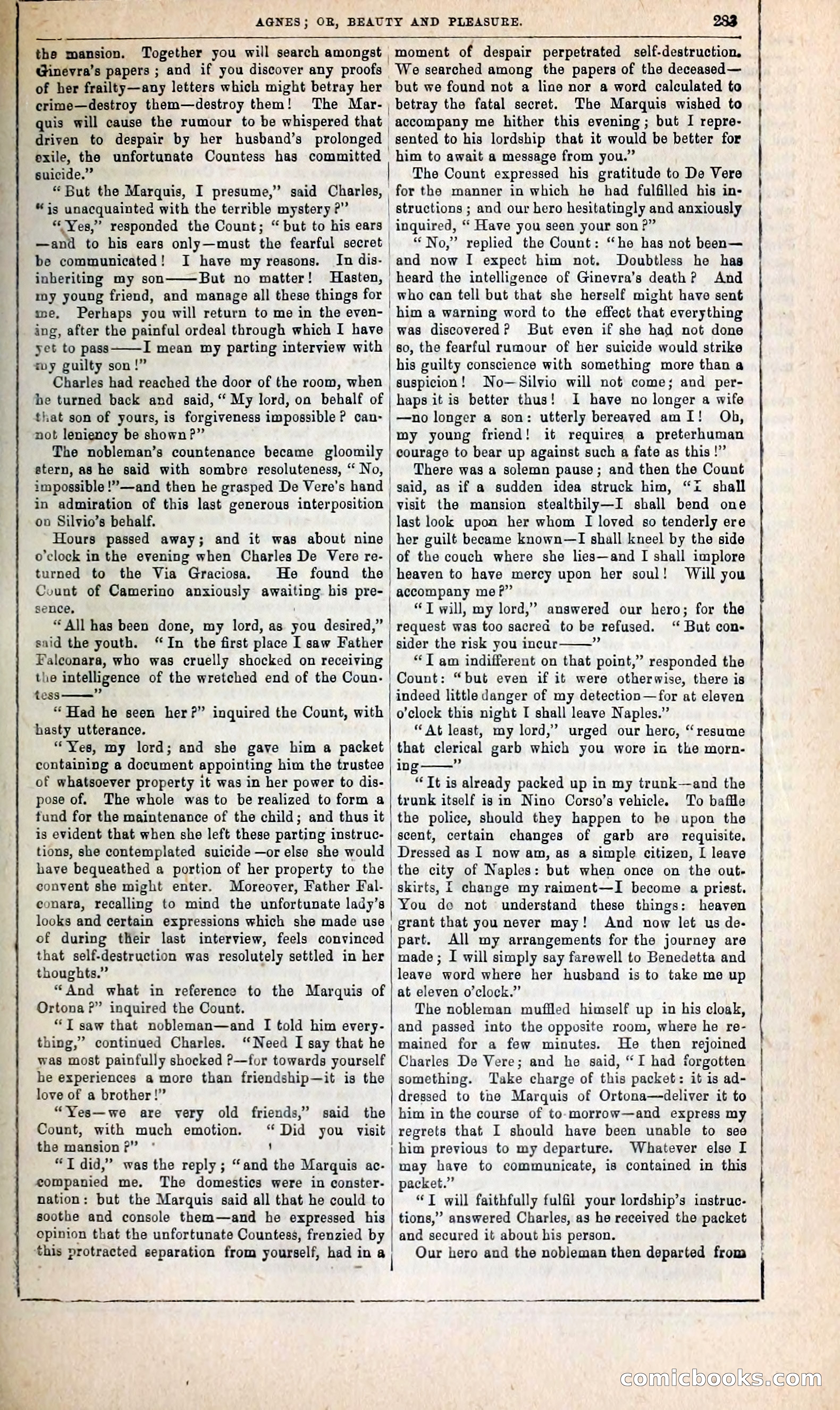 Agnes, or, Beauty and Pleasure — page 291 of 394