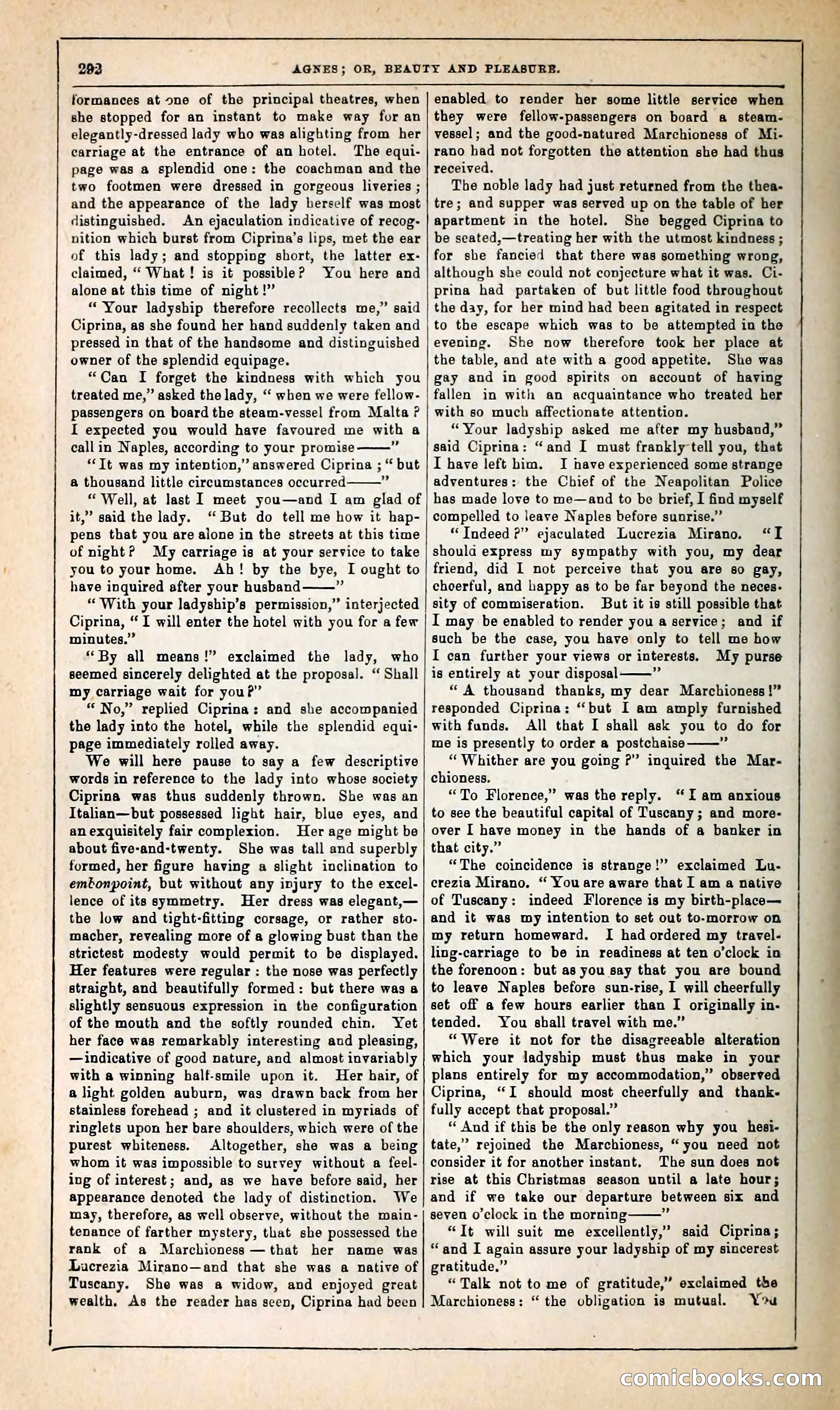 Agnes, or, Beauty and Pleasure — page 300 of 394