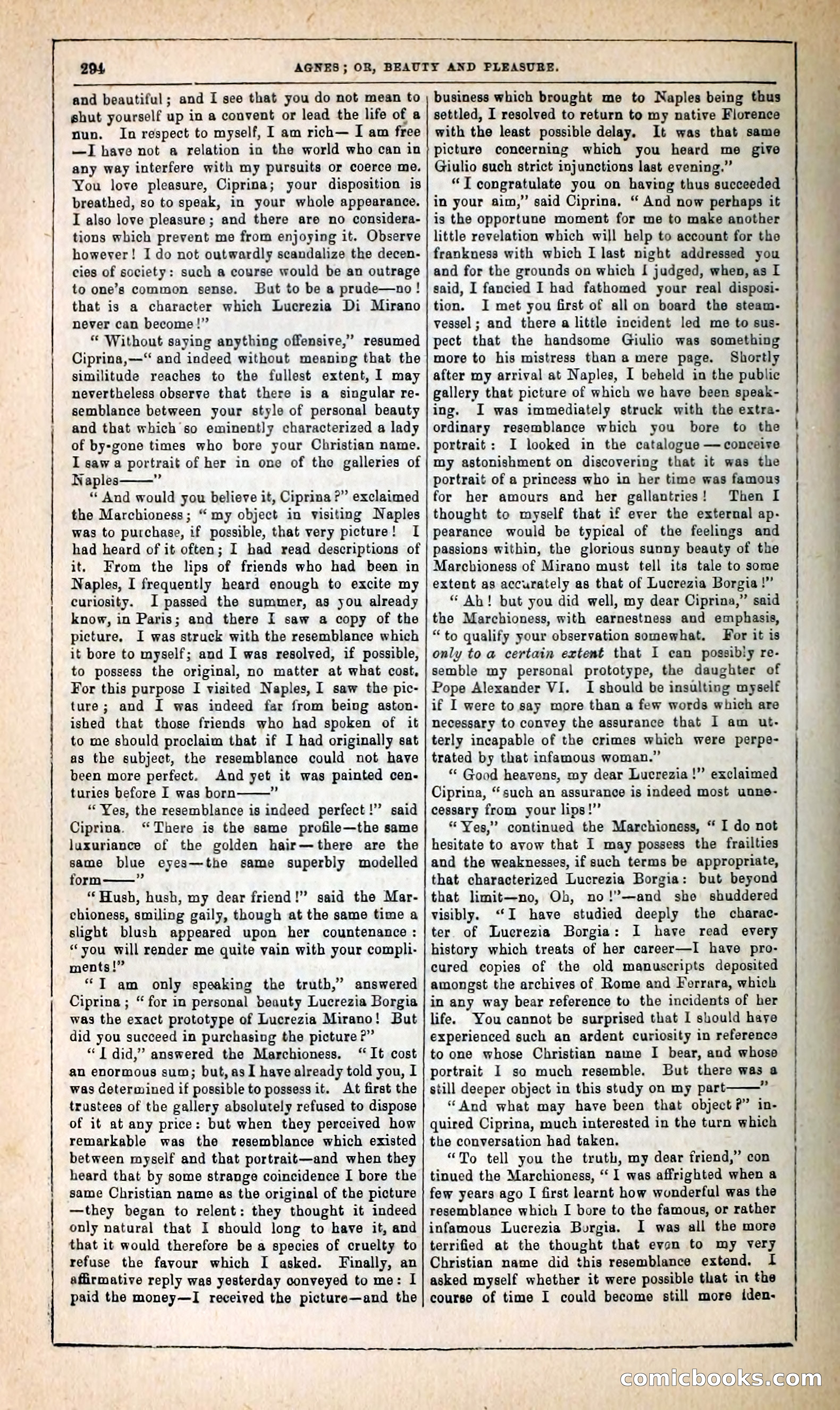 Agnes, or, Beauty and Pleasure — page 302 of 394