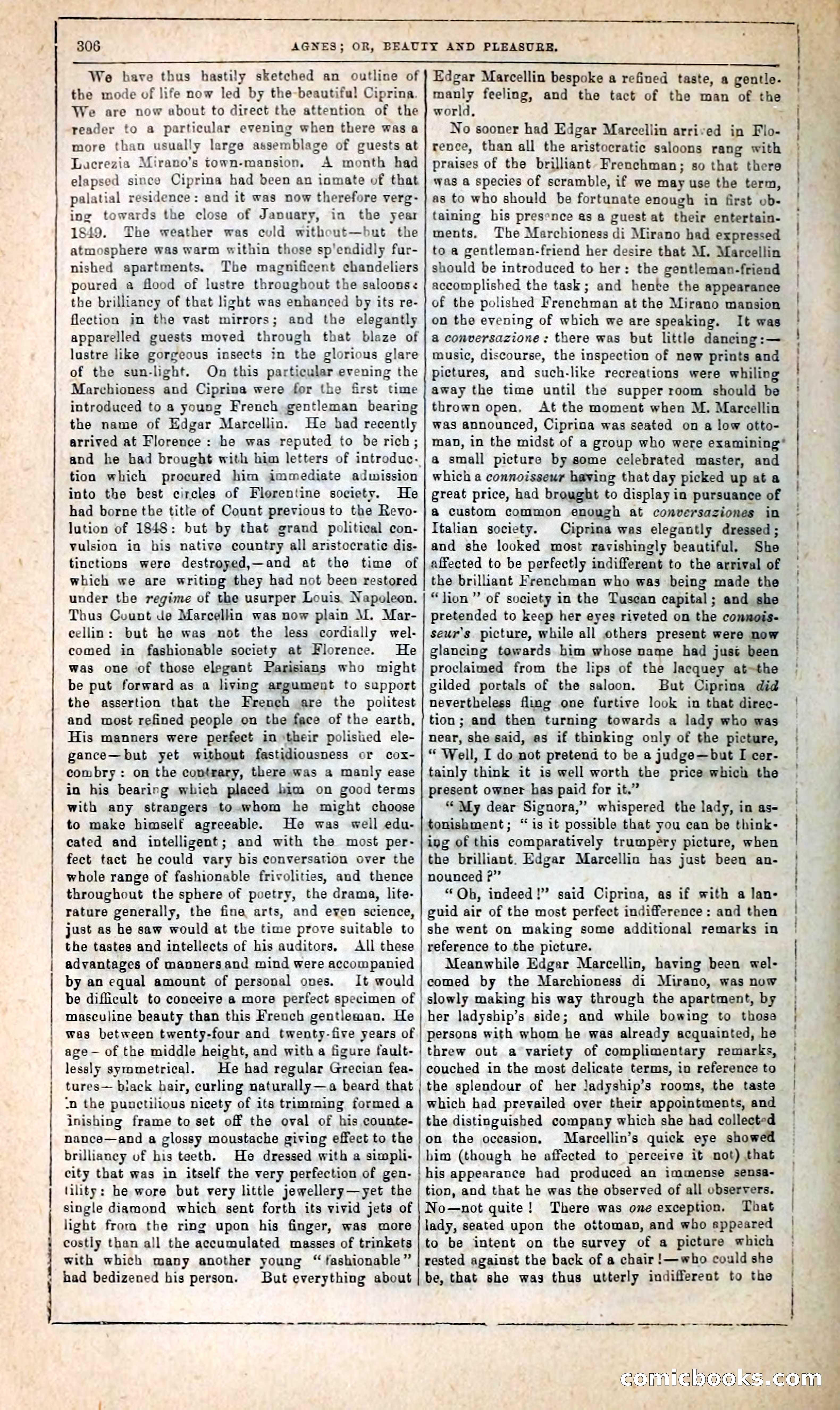 Agnes, or, Beauty and Pleasure — page 314 of 394