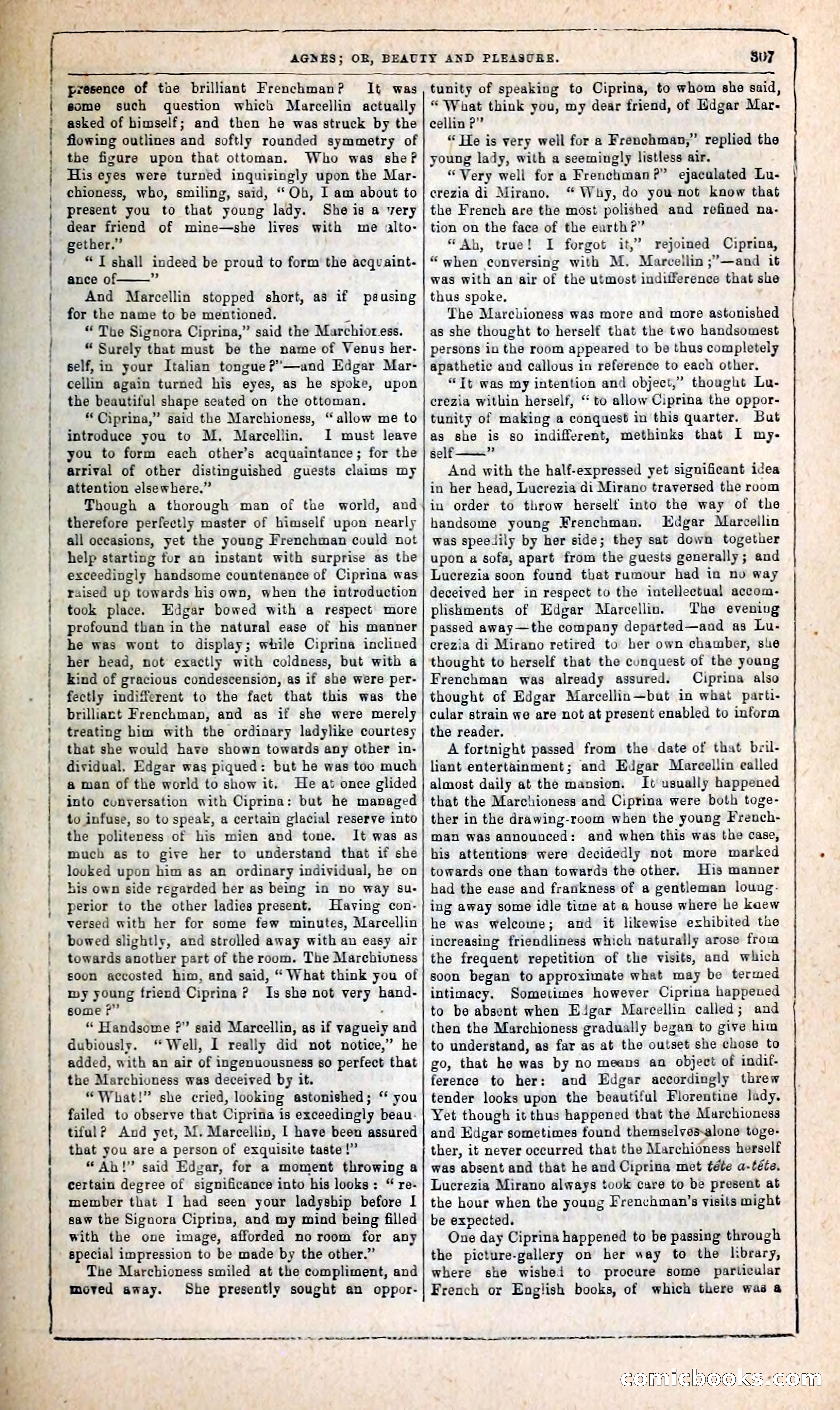 Agnes, or, Beauty and Pleasure — page 315 of 394