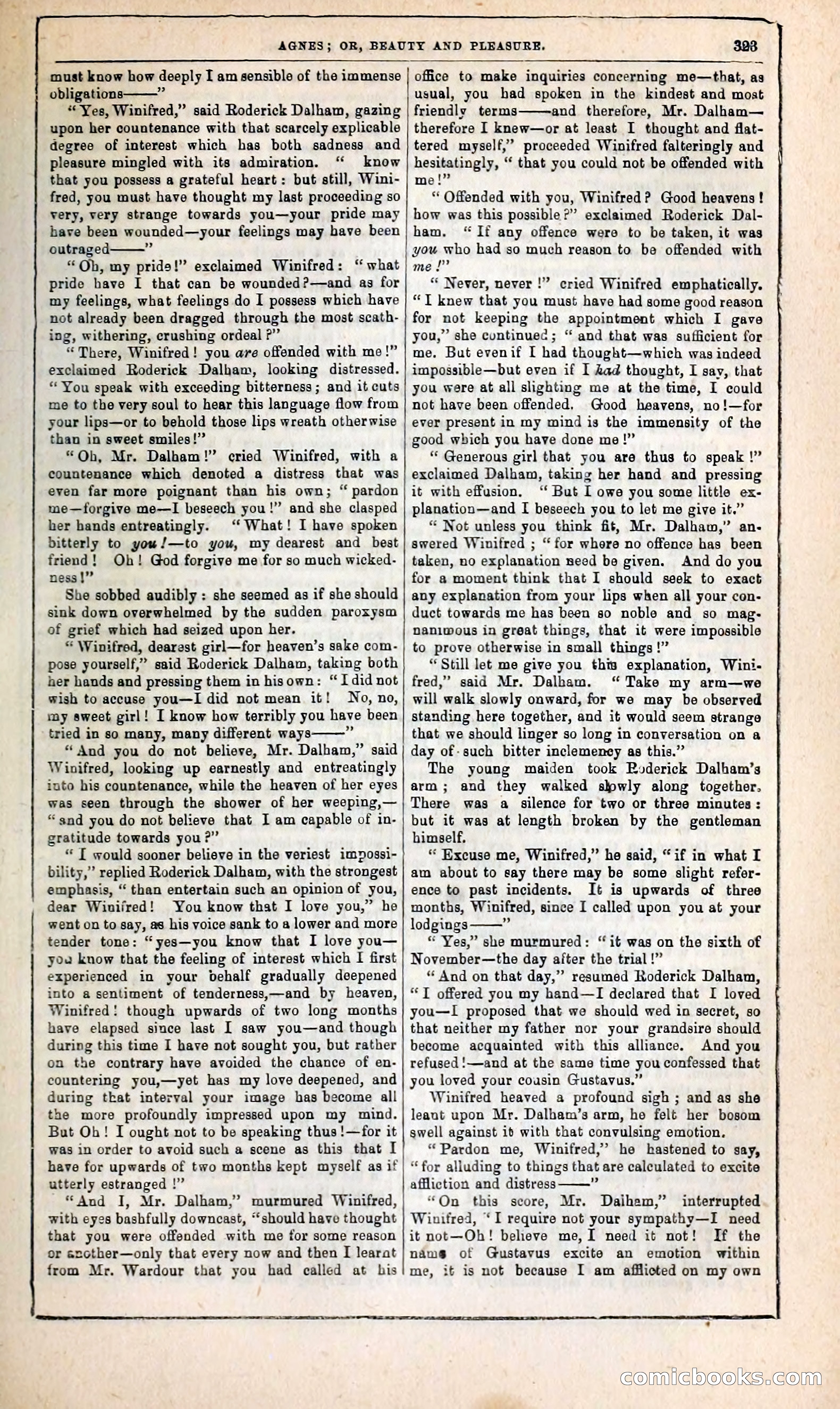 Agnes, or, Beauty and Pleasure — page 331 of 394