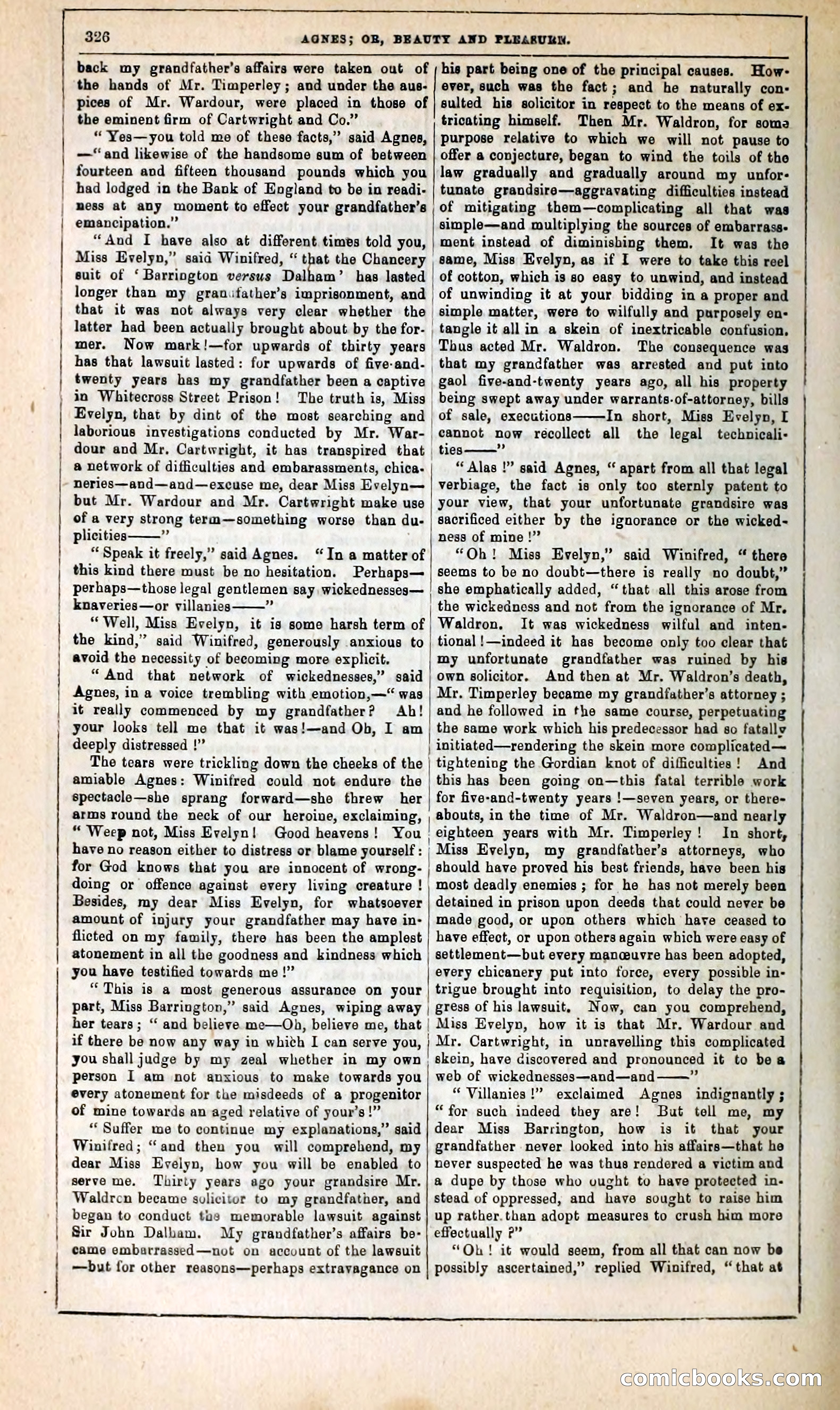 Agnes, or, Beauty and Pleasure — page 334 of 394