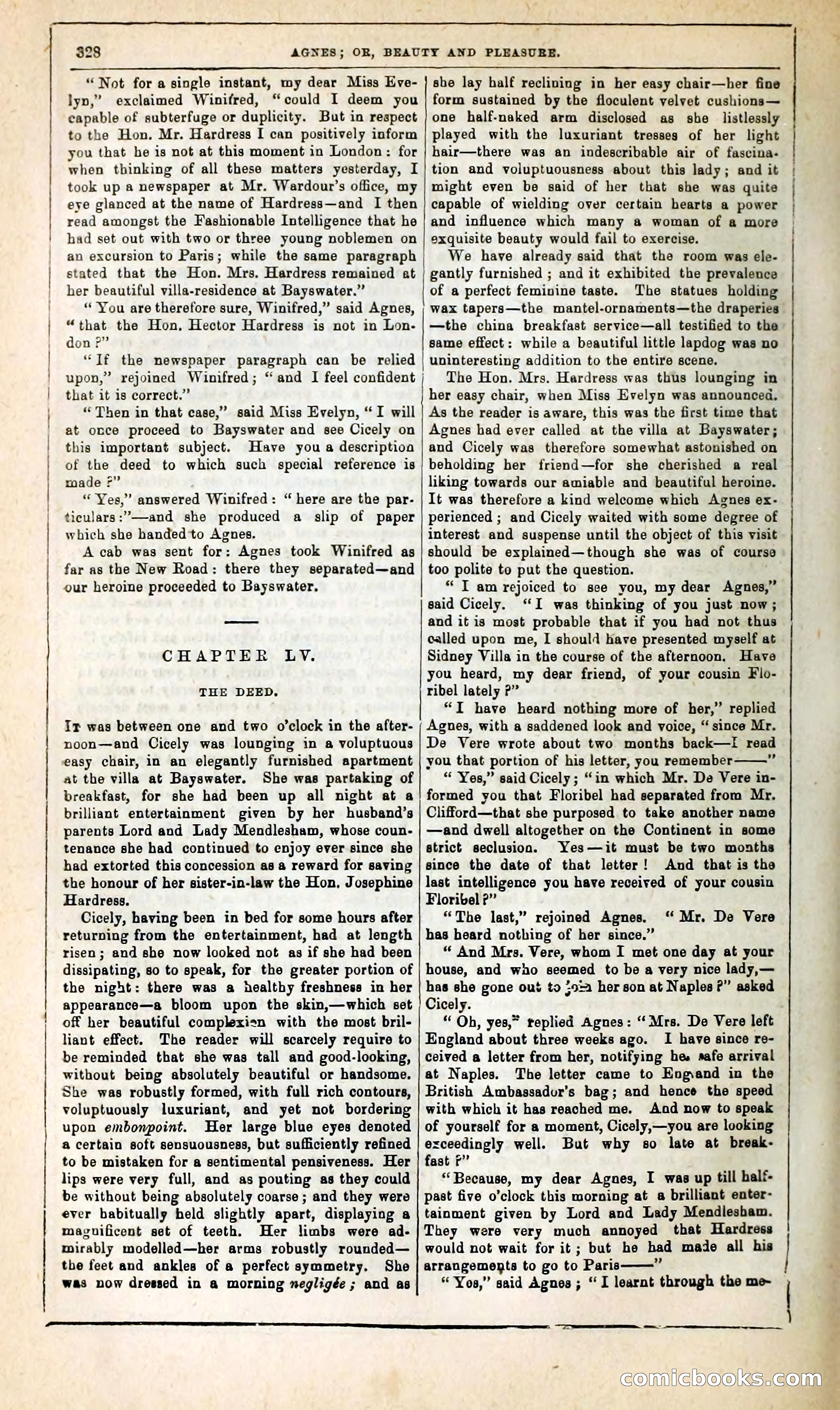 Agnes, or, Beauty and Pleasure — page 336 of 394