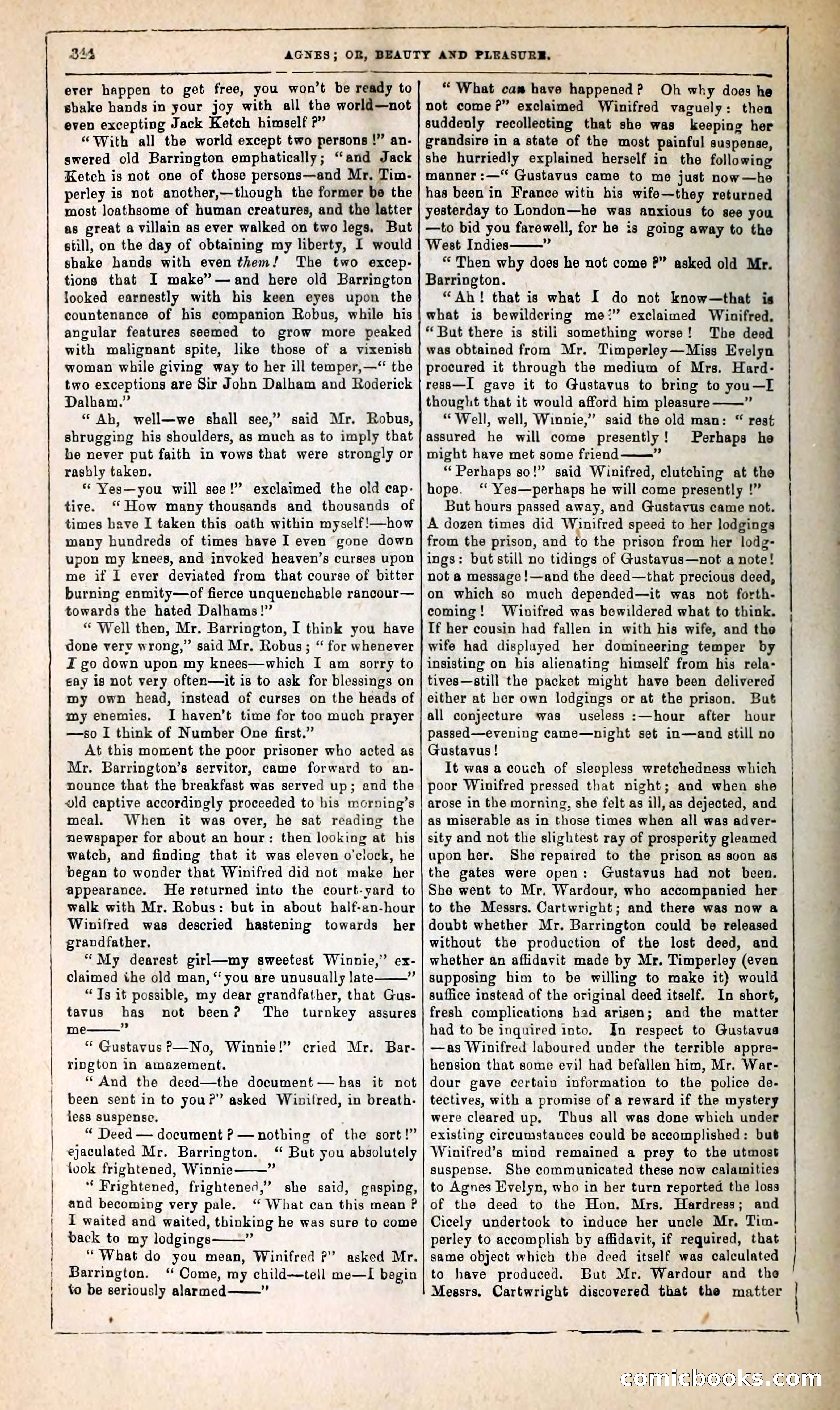 Agnes, or, Beauty and Pleasure — page 352 of 394