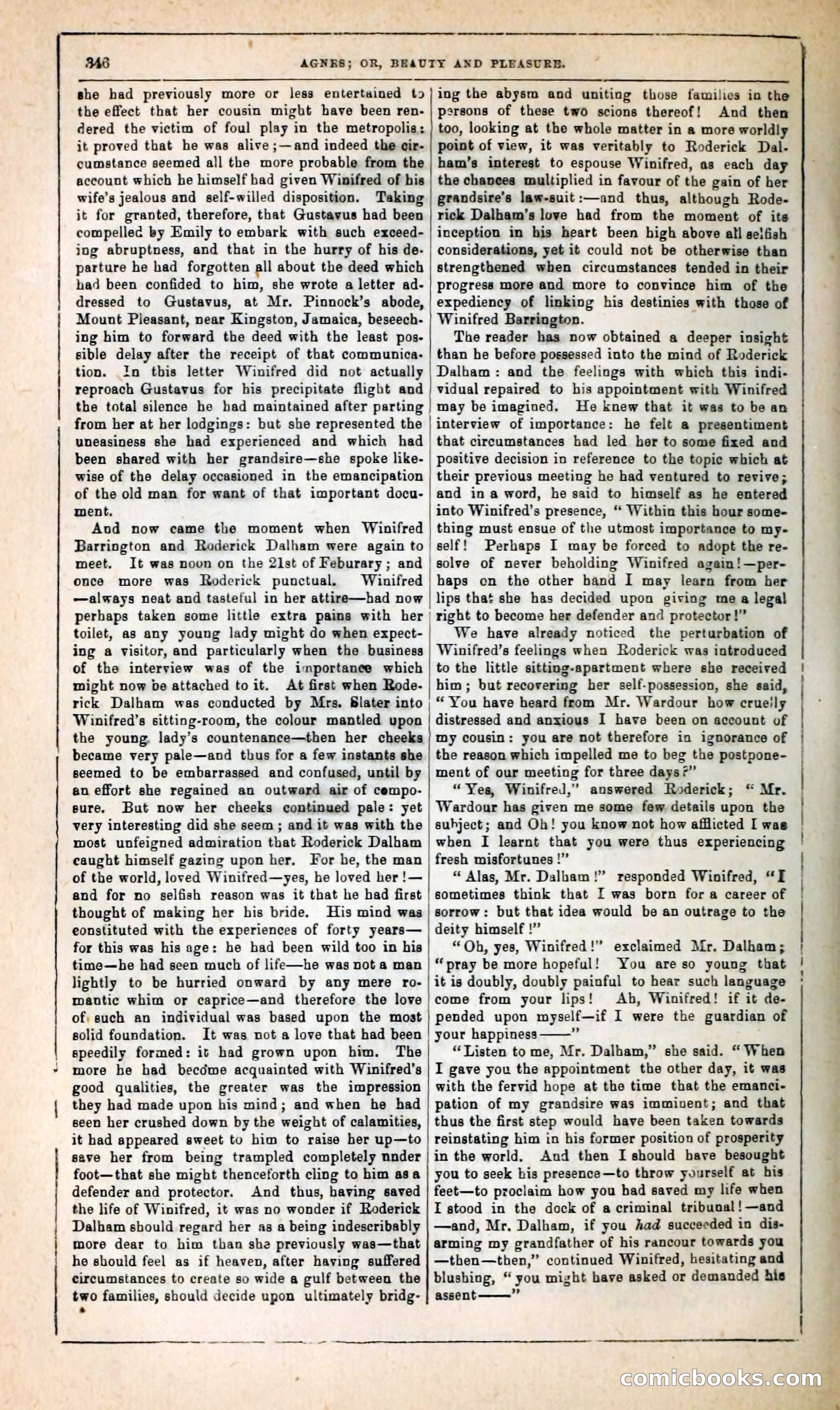 Agnes, or, Beauty and Pleasure — page 354 of 394