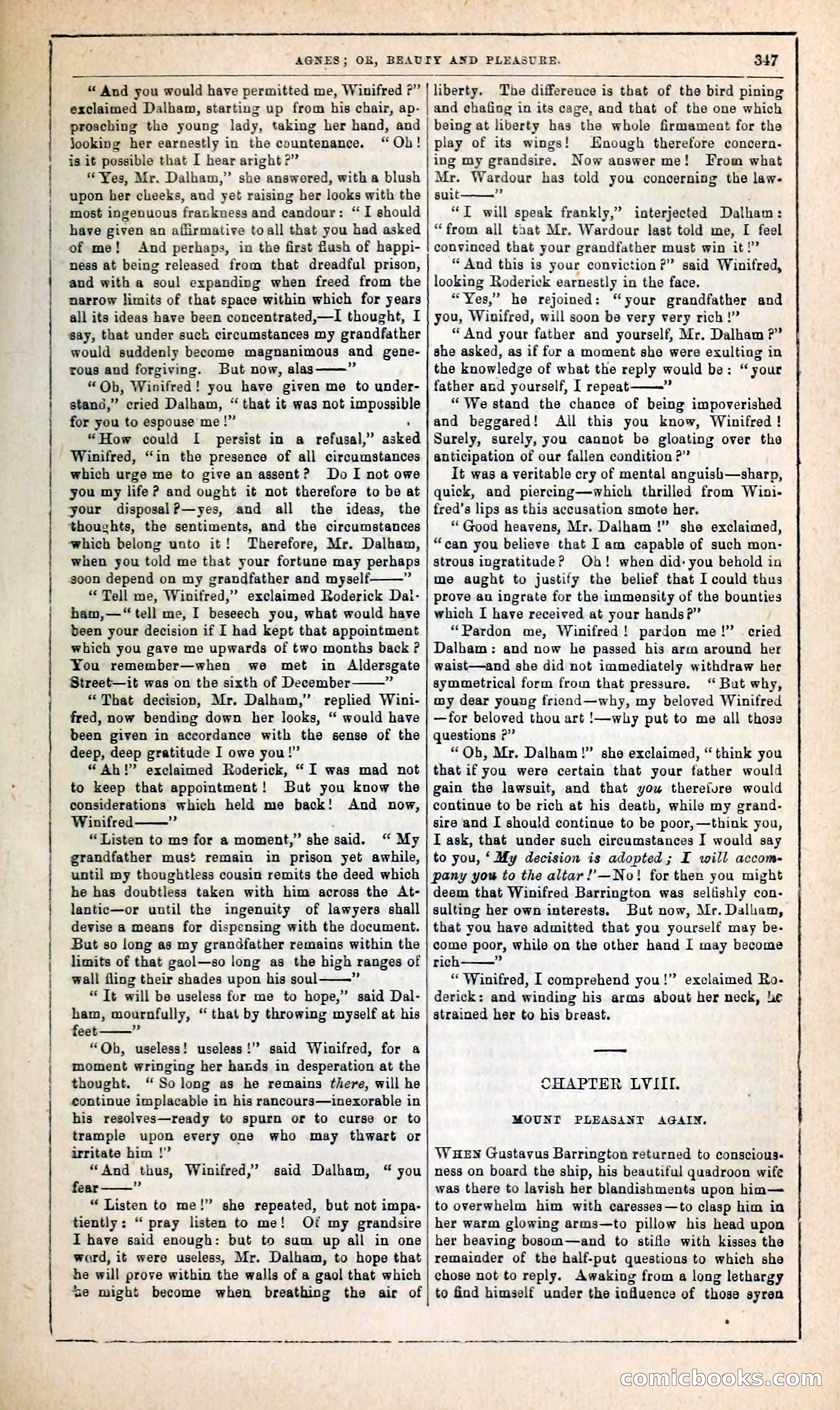 Agnes, or, Beauty and Pleasure — page 355 of 394