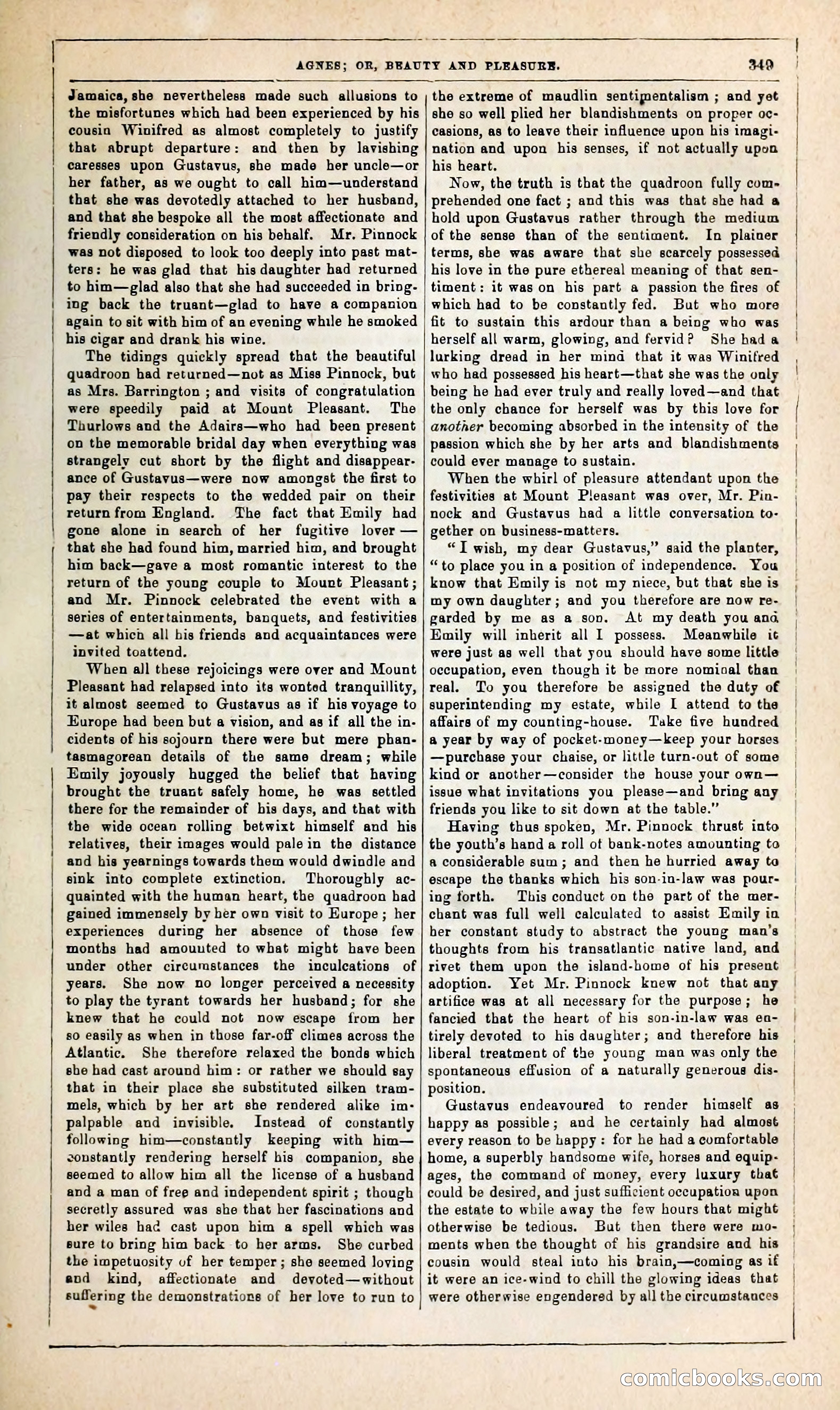 Agnes, or, Beauty and Pleasure — page 357 of 394