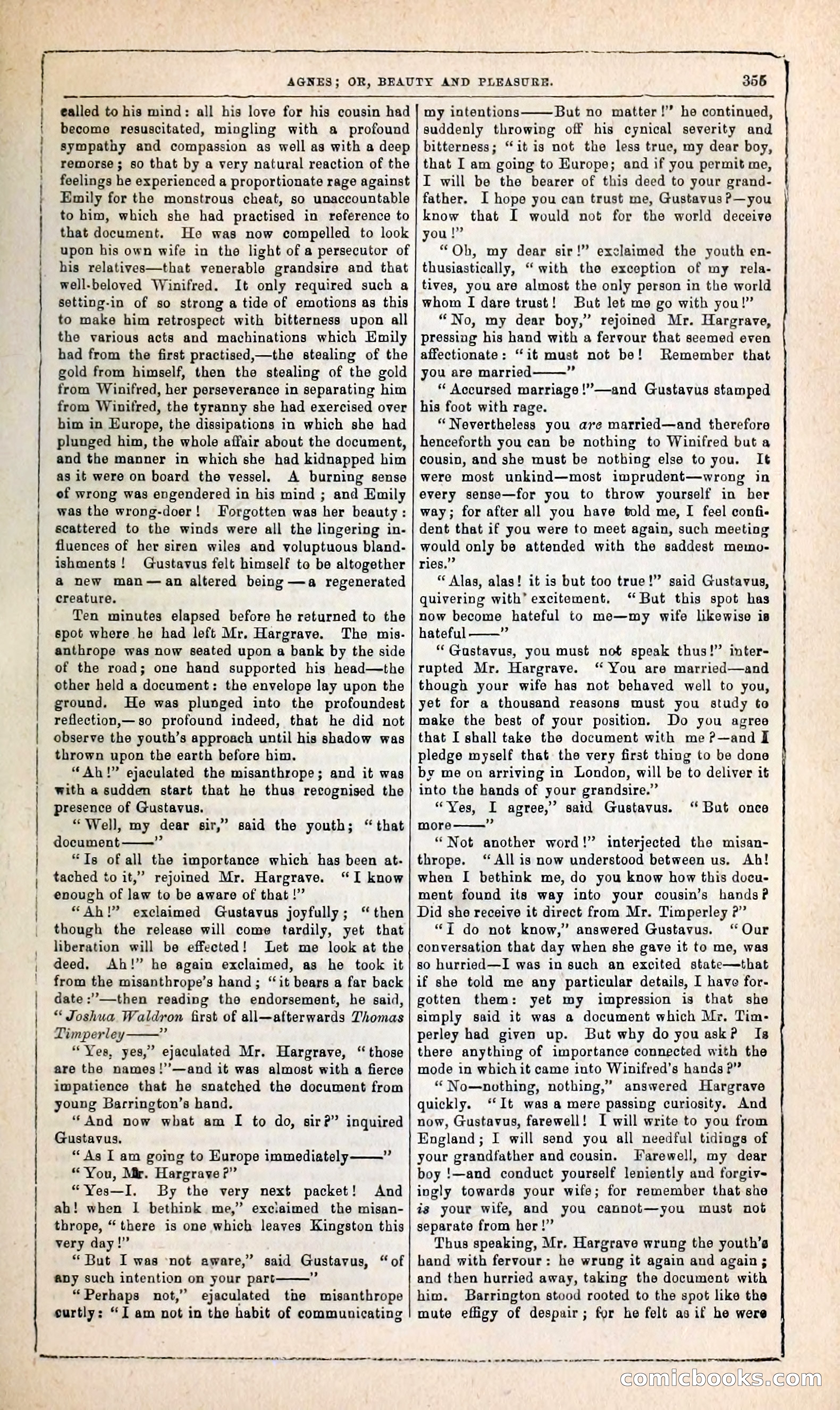 Agnes, or, Beauty and Pleasure — page 363 of 394