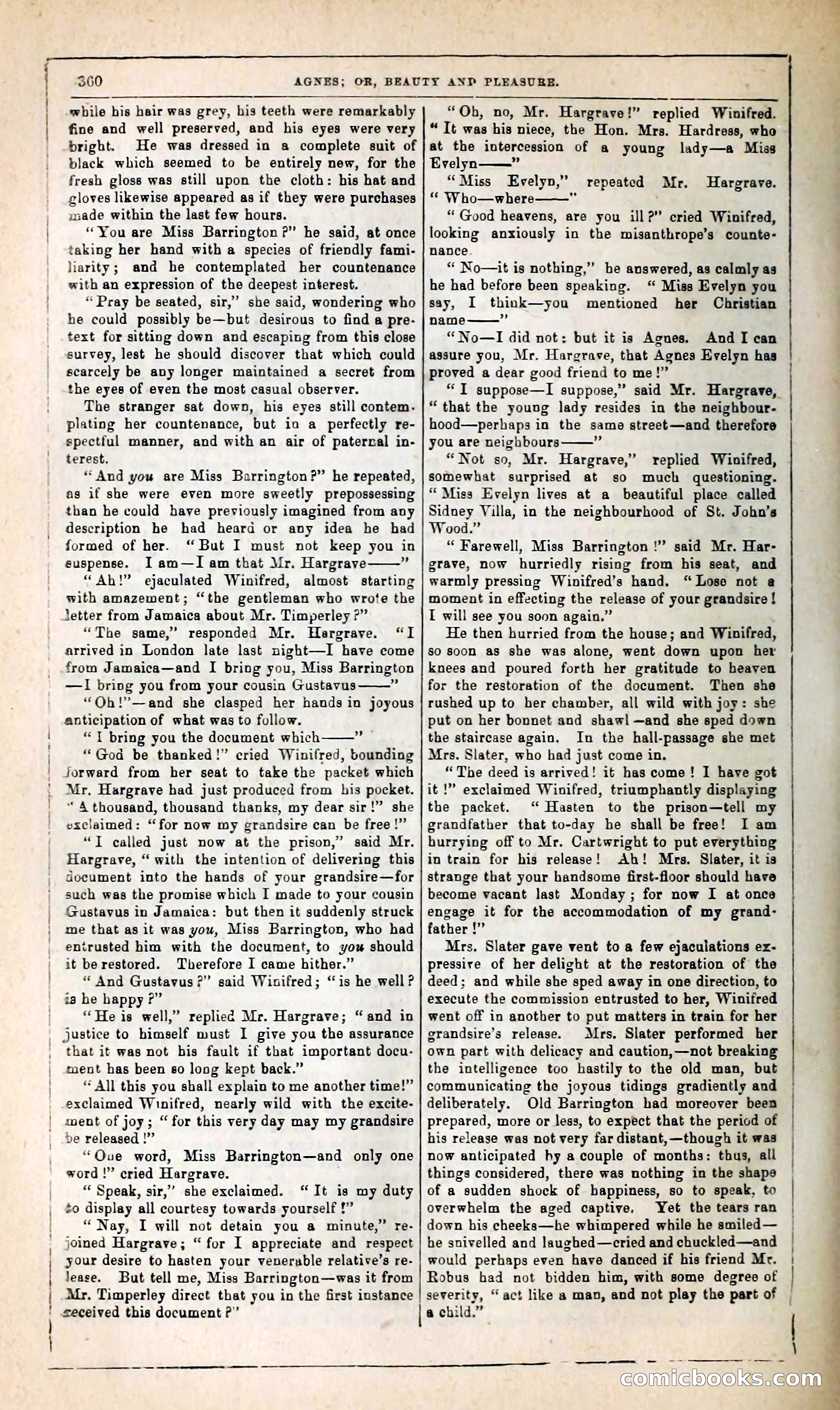 Agnes, or, Beauty and Pleasure — page 368 of 394