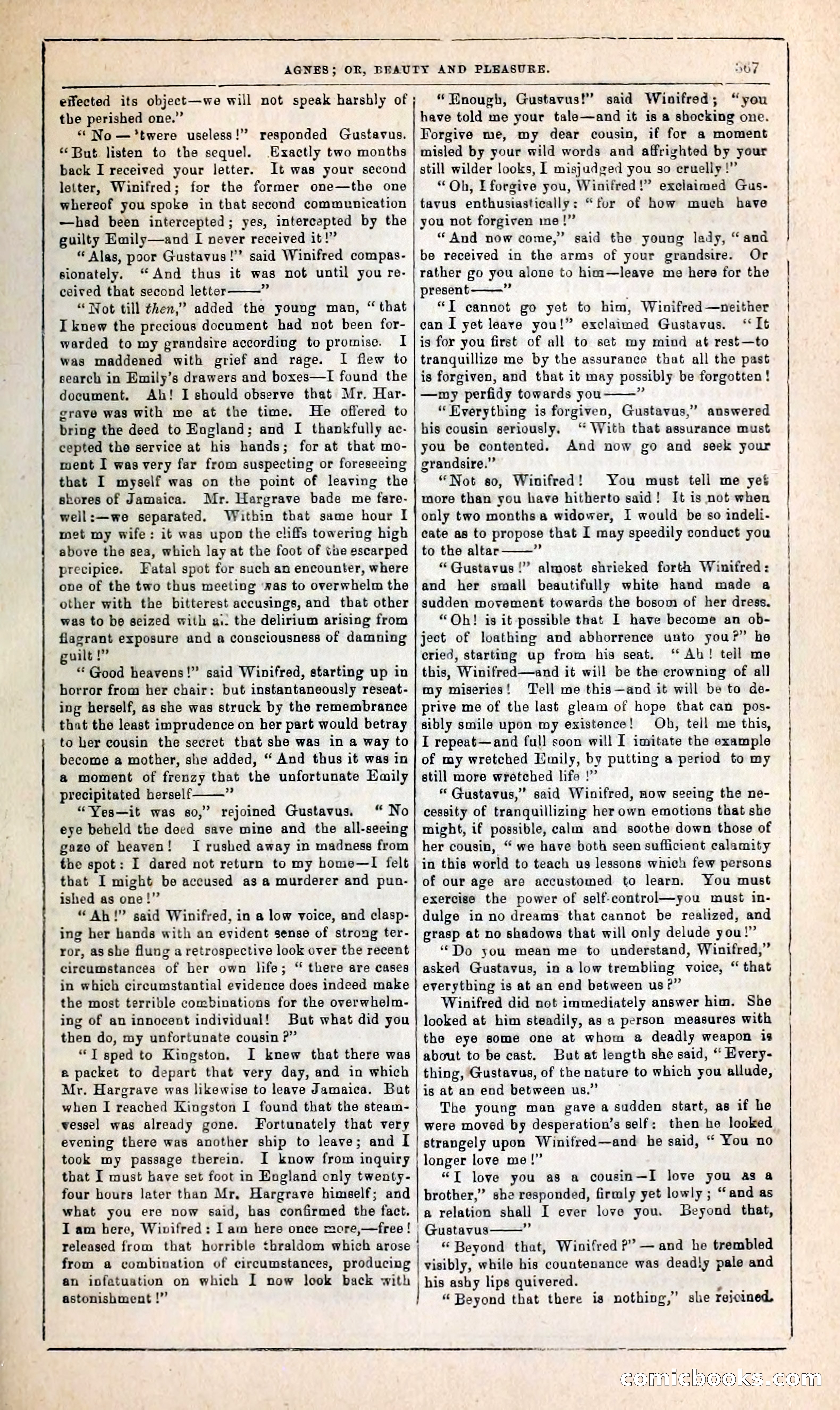 Agnes, or, Beauty and Pleasure — page 375 of 394