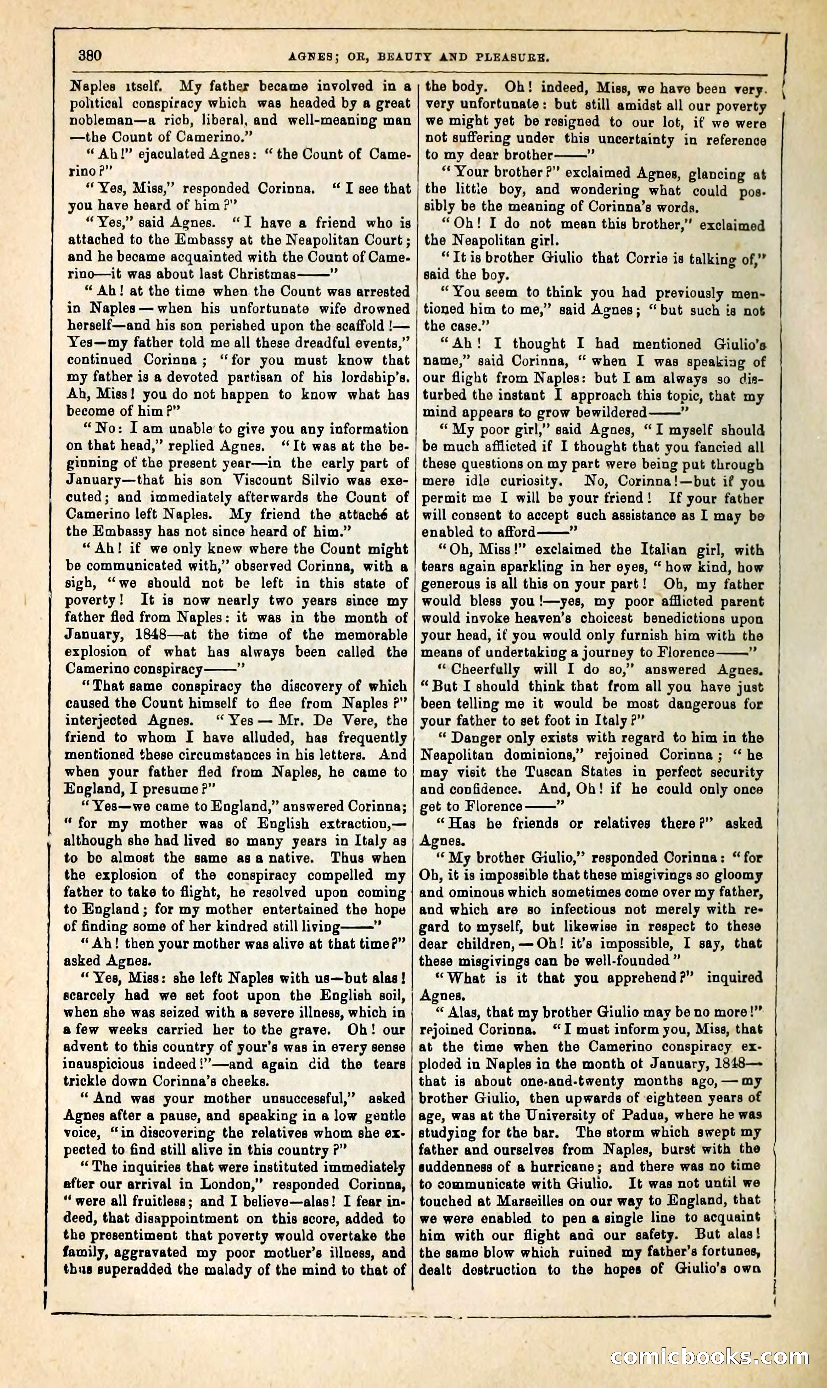 Agnes, or, Beauty and Pleasure — page 388 of 394