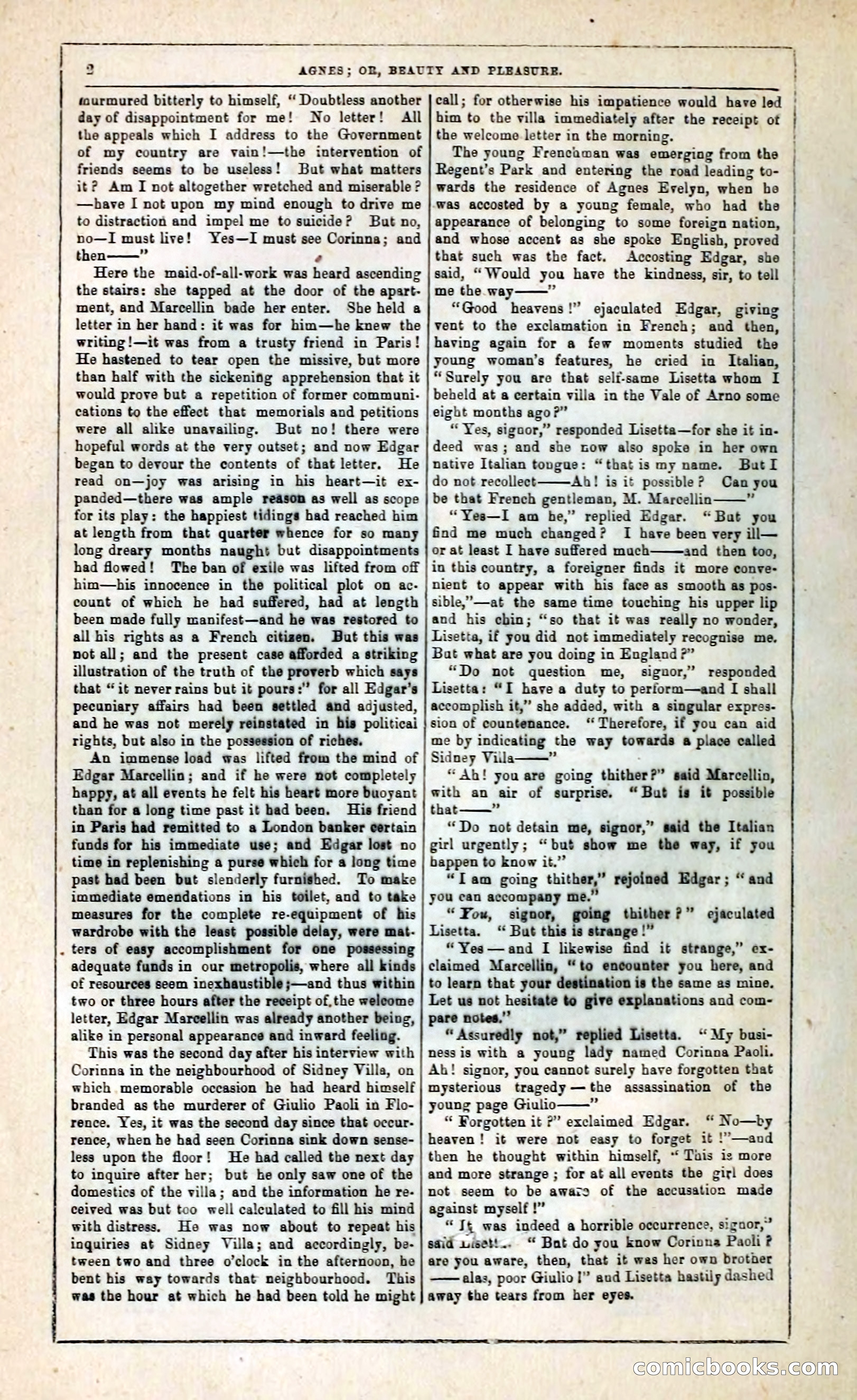 Agnes, or, Beauty and Pleasure — page 10 of 394