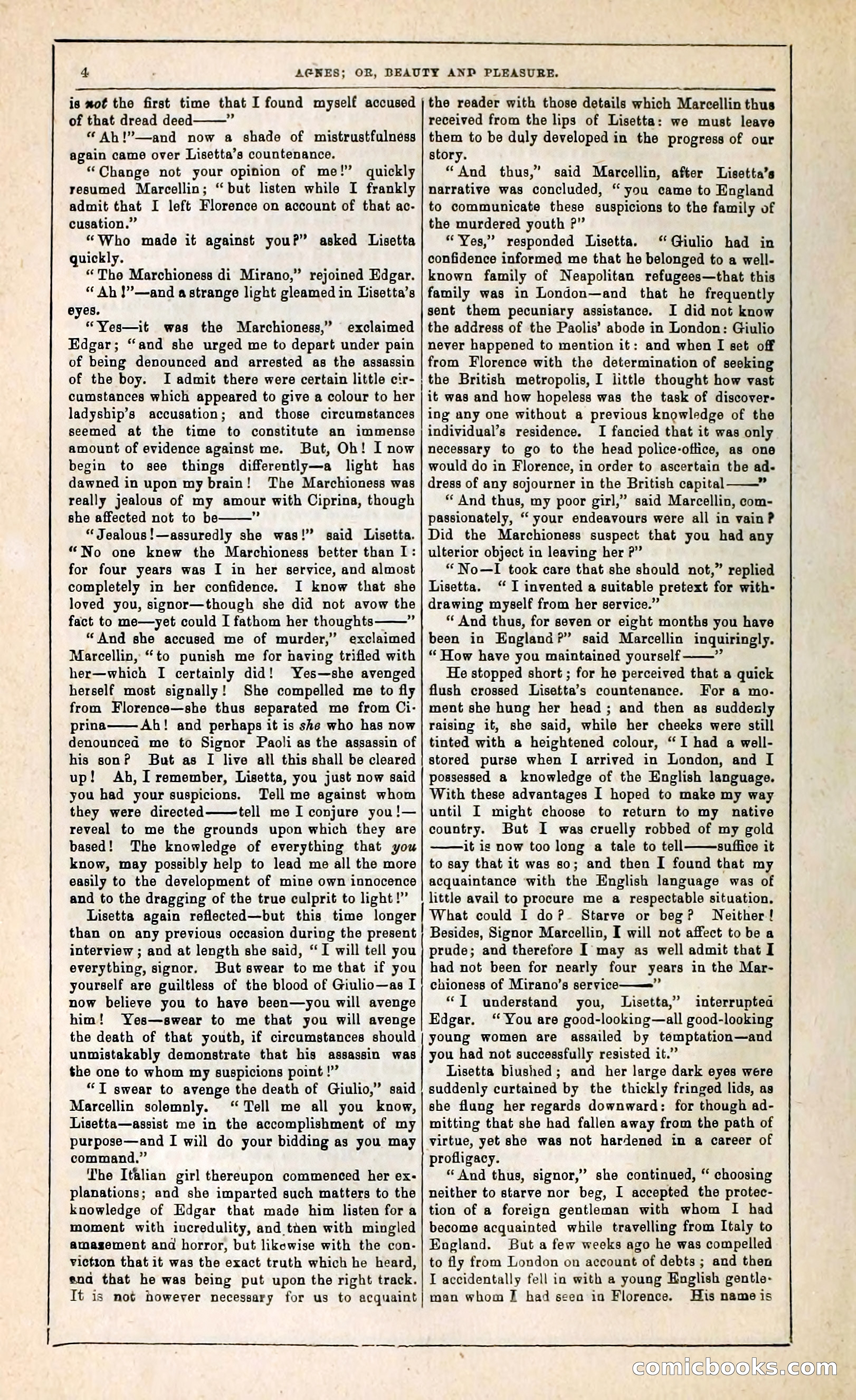 Agnes, or, Beauty and Pleasure — page 12 of 394