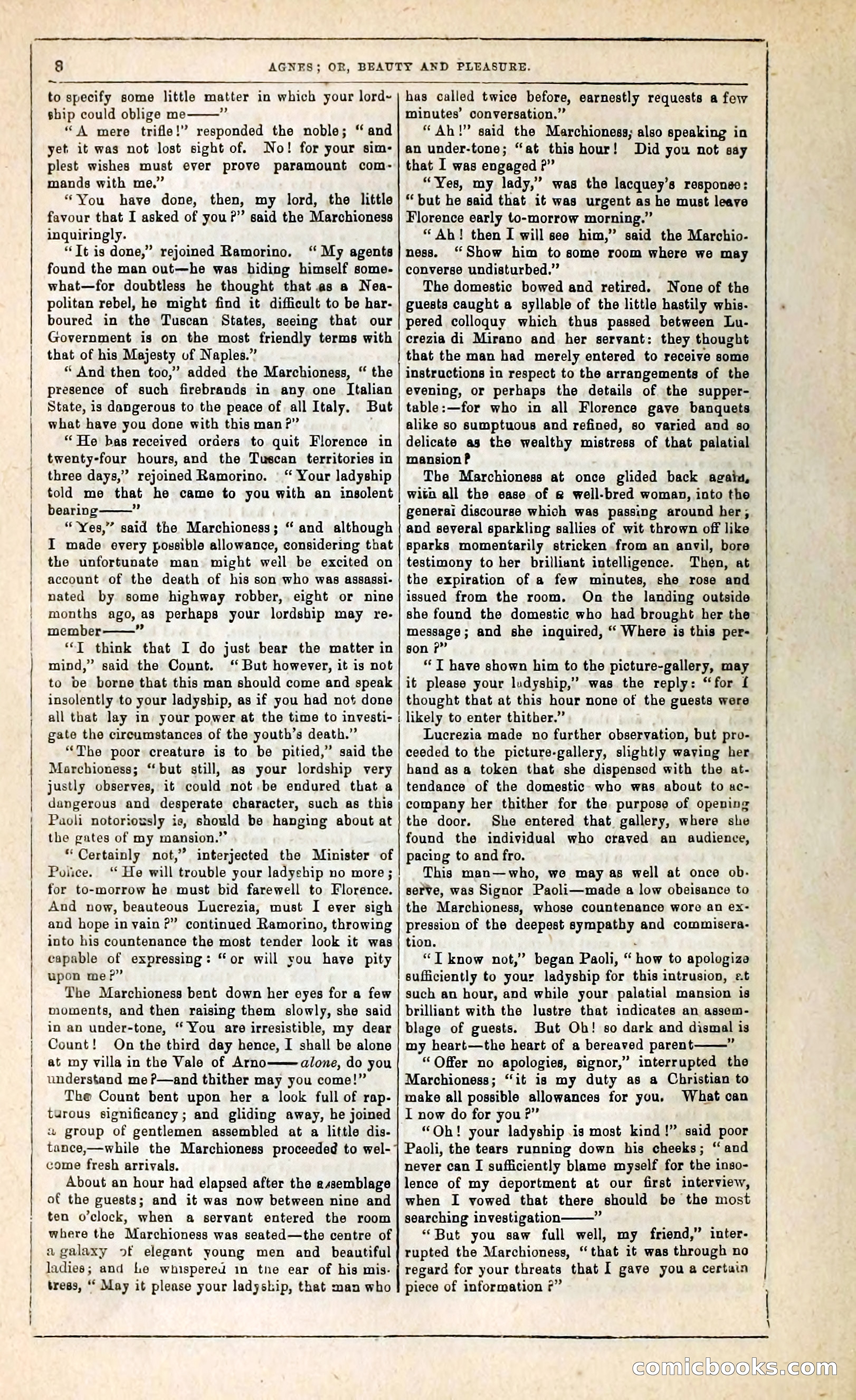 Agnes, or, Beauty and Pleasure — page 16 of 394