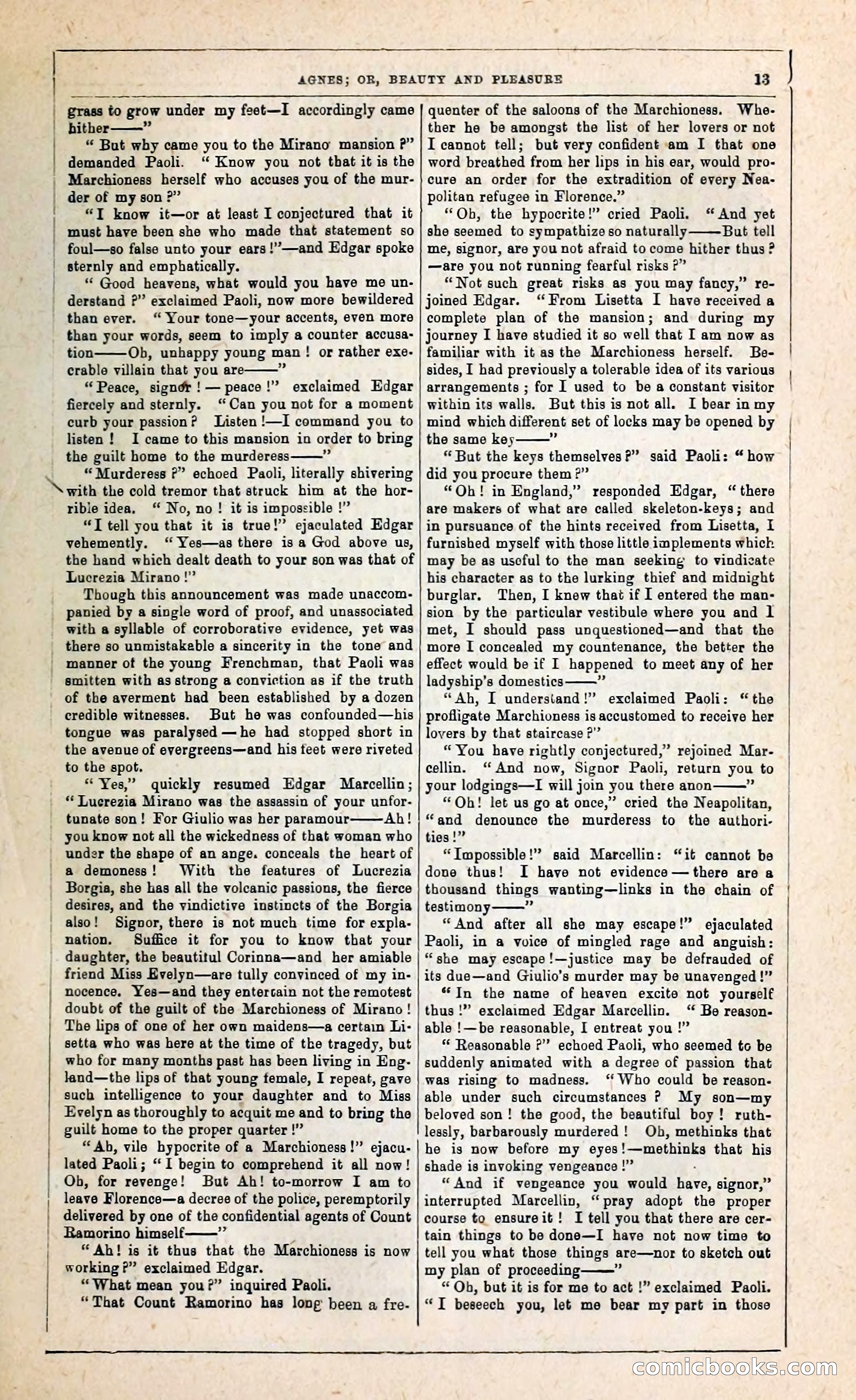 Agnes, or, Beauty and Pleasure — page 21 of 394