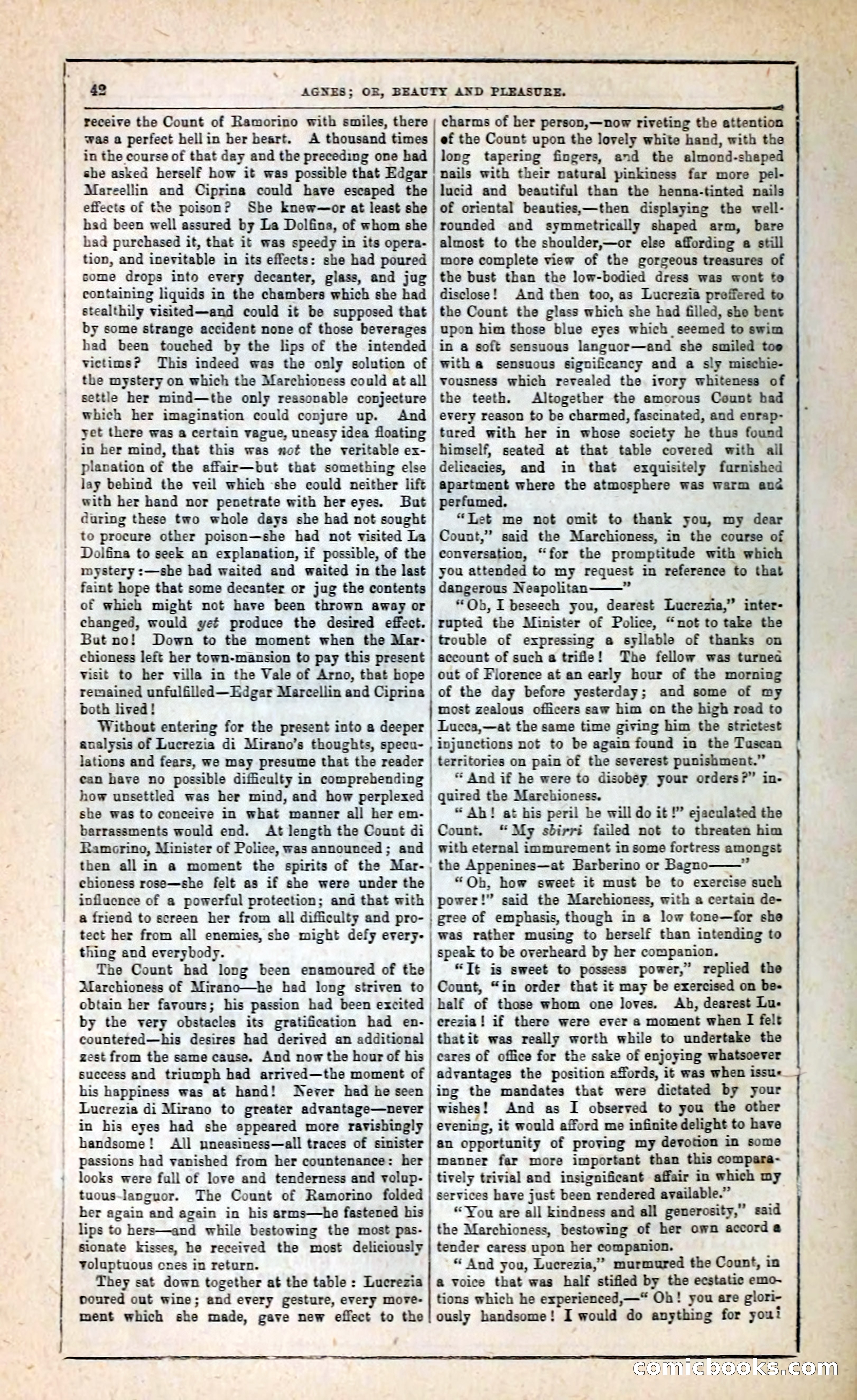 Agnes, or, Beauty and Pleasure — page 50 of 394