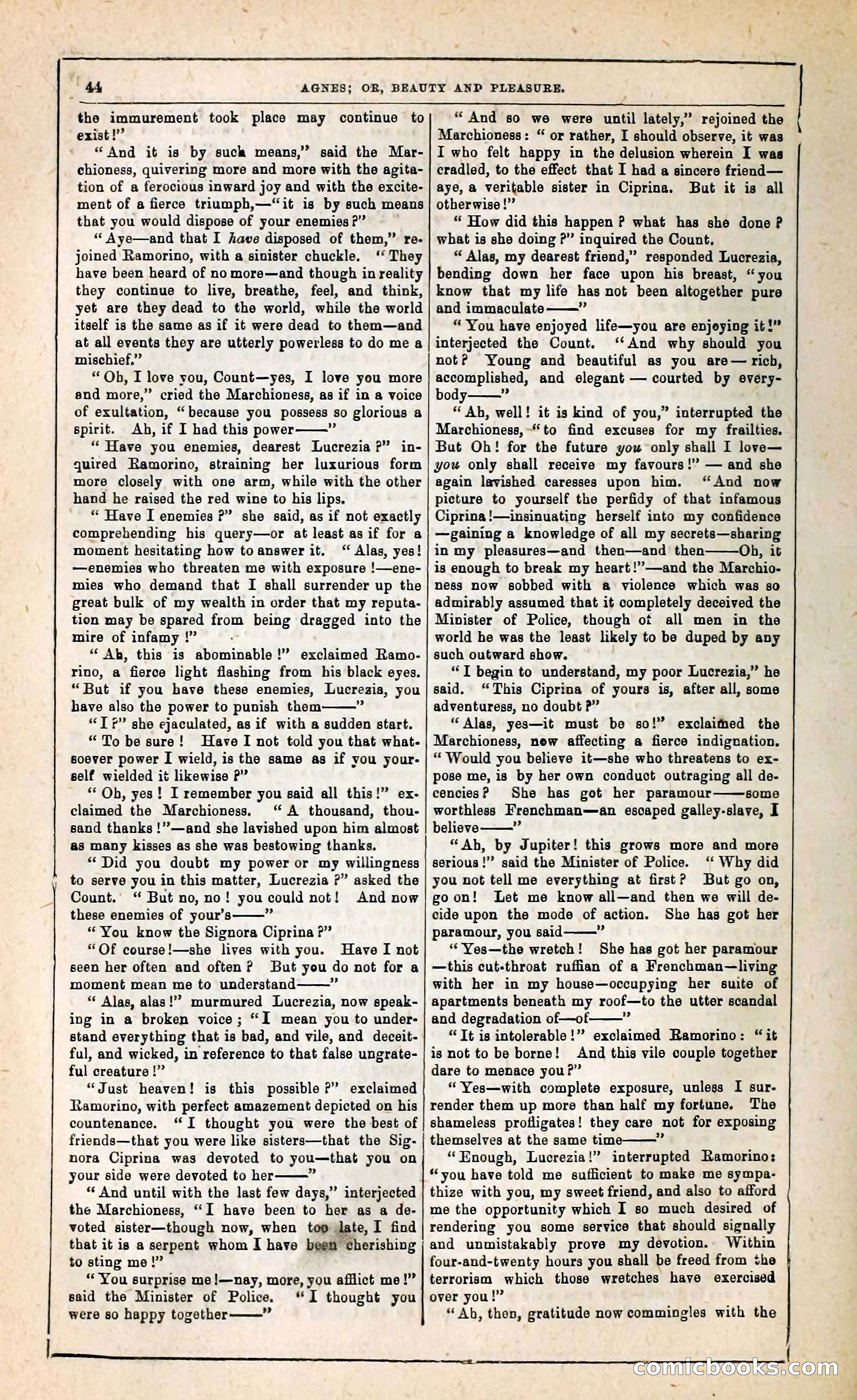 Agnes, or, Beauty and Pleasure — page 52 of 394