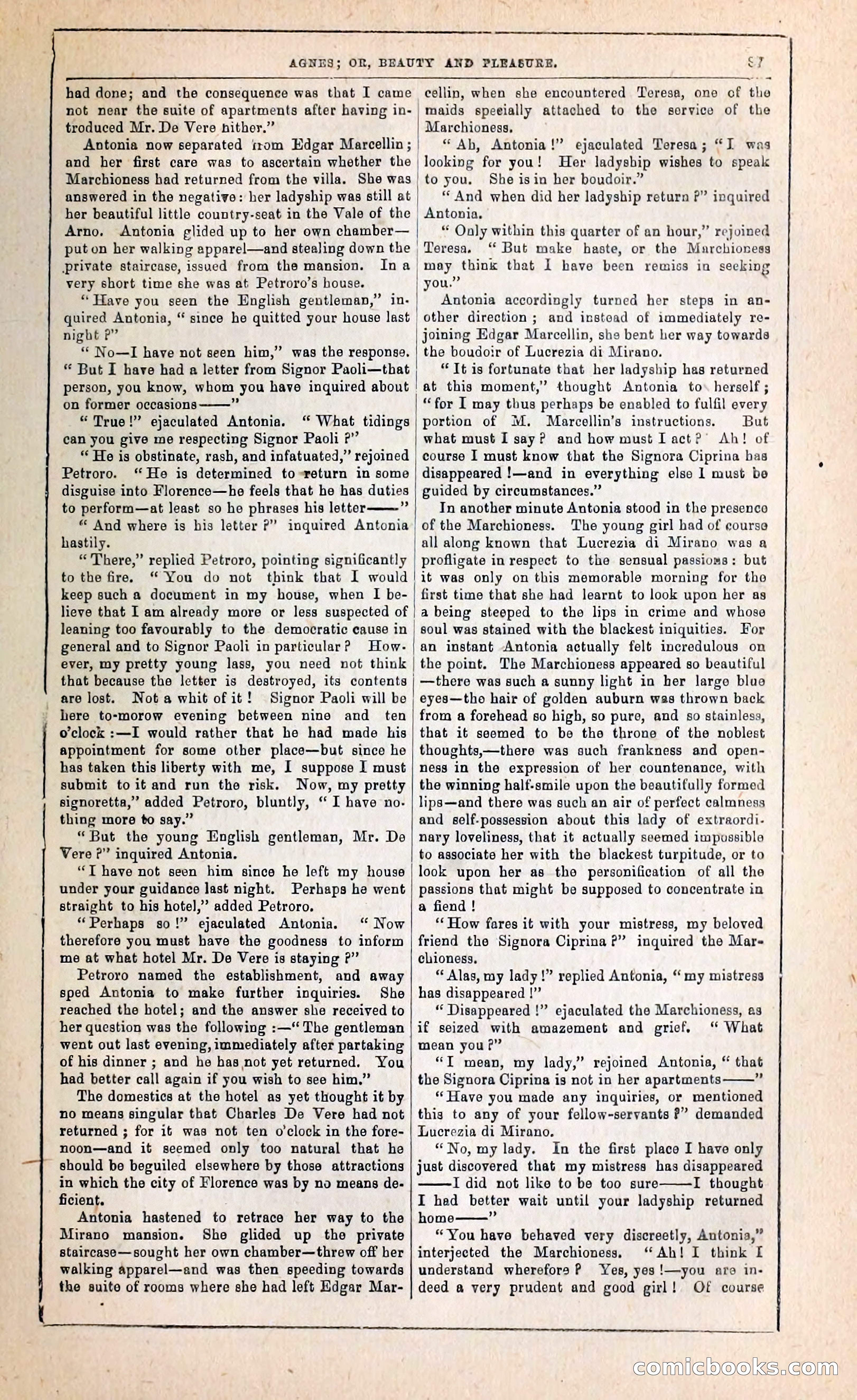Agnes, or, Beauty and Pleasure — page 95 of 394