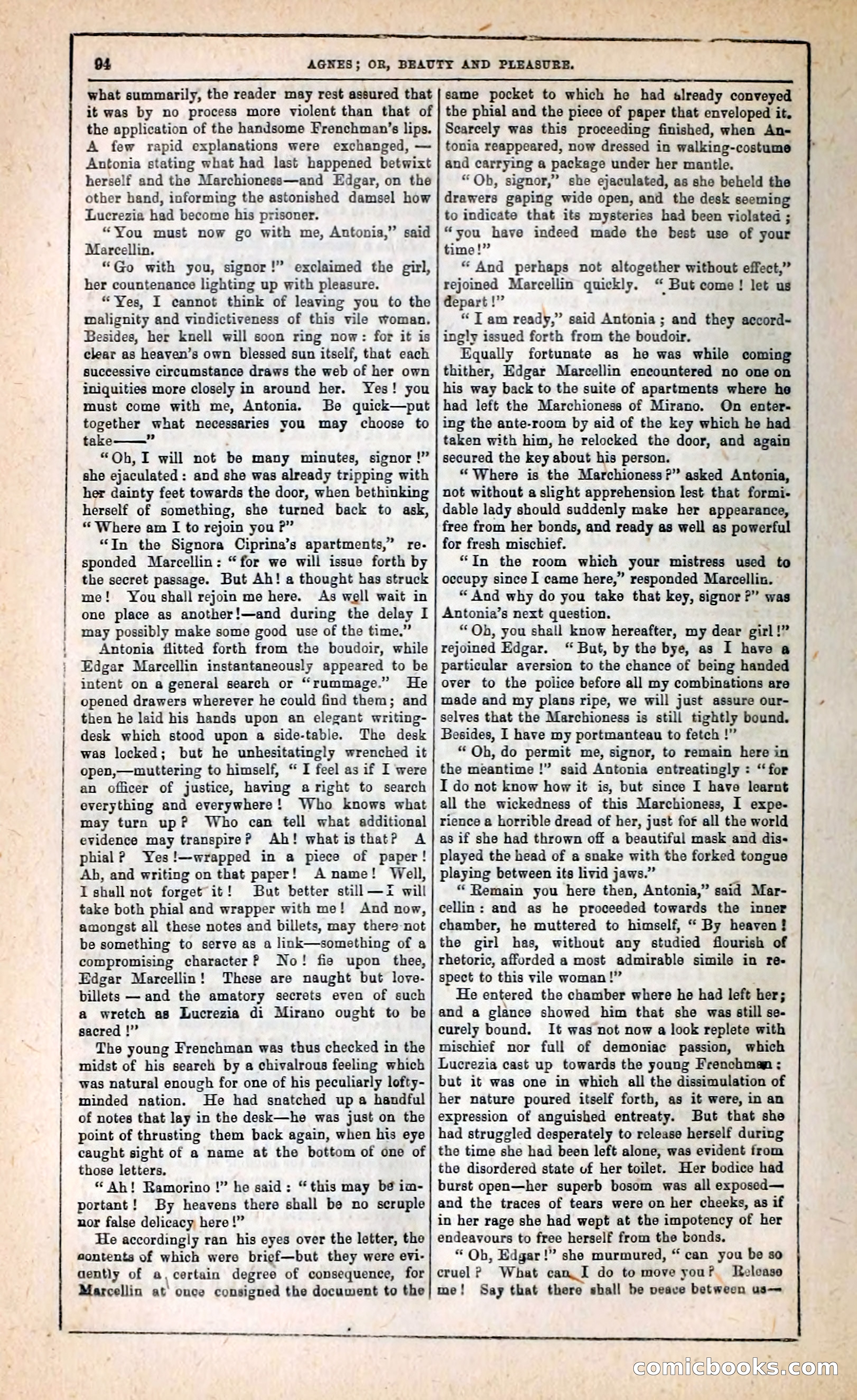 Agnes, or, Beauty and Pleasure — page 102 of 394