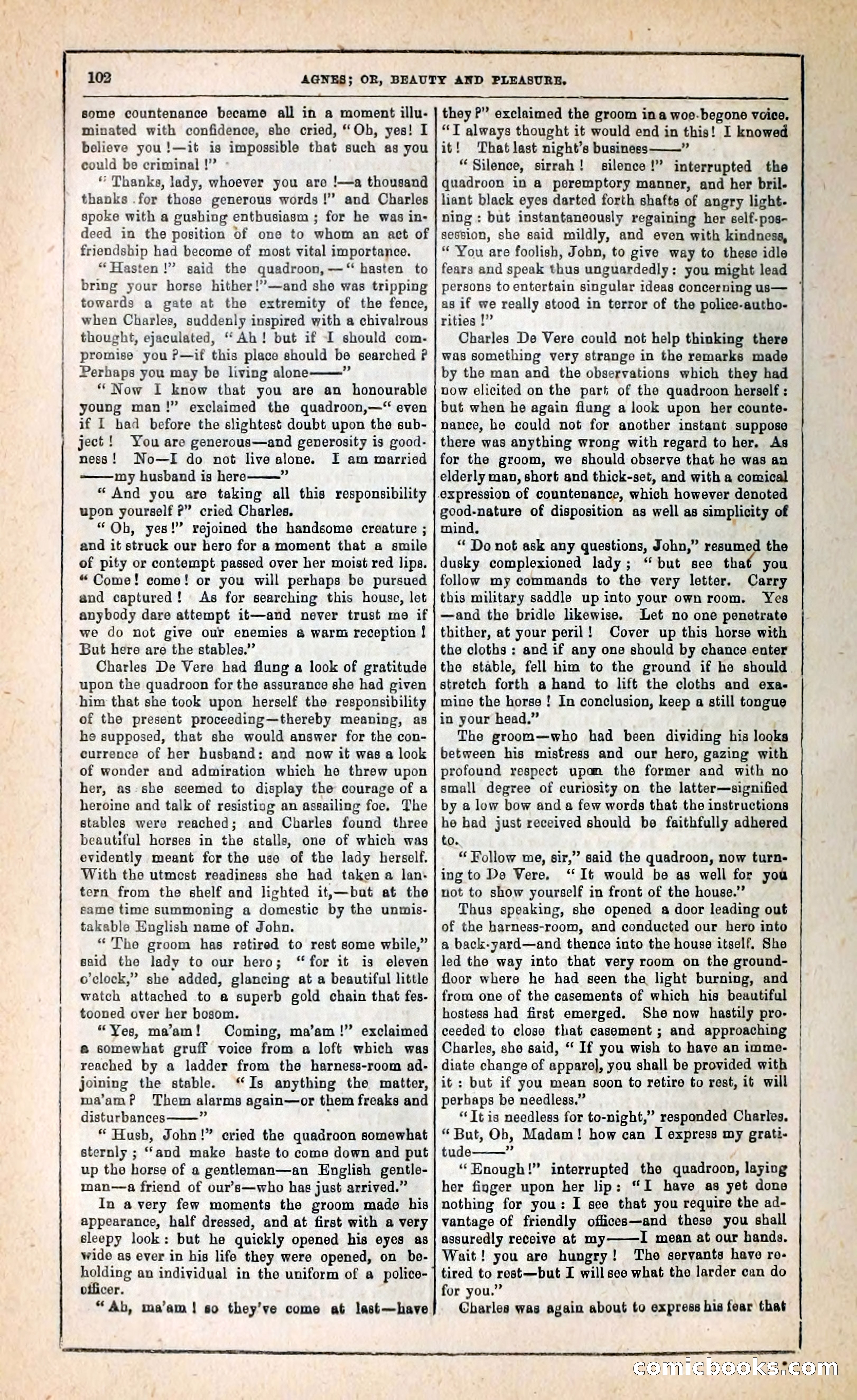 Agnes, or, Beauty and Pleasure — page 110 of 394