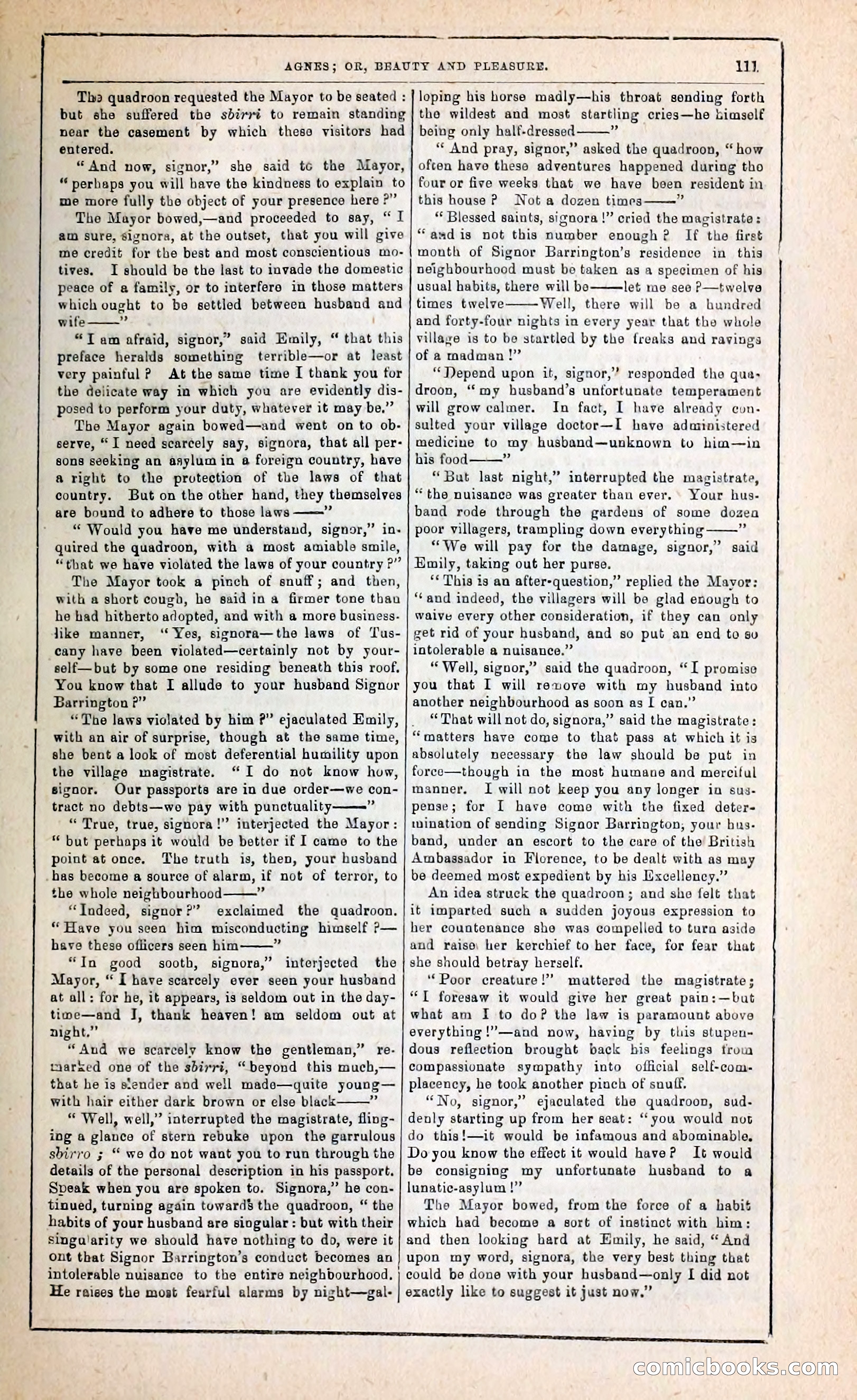 Agnes, or, Beauty and Pleasure — page 119 of 394