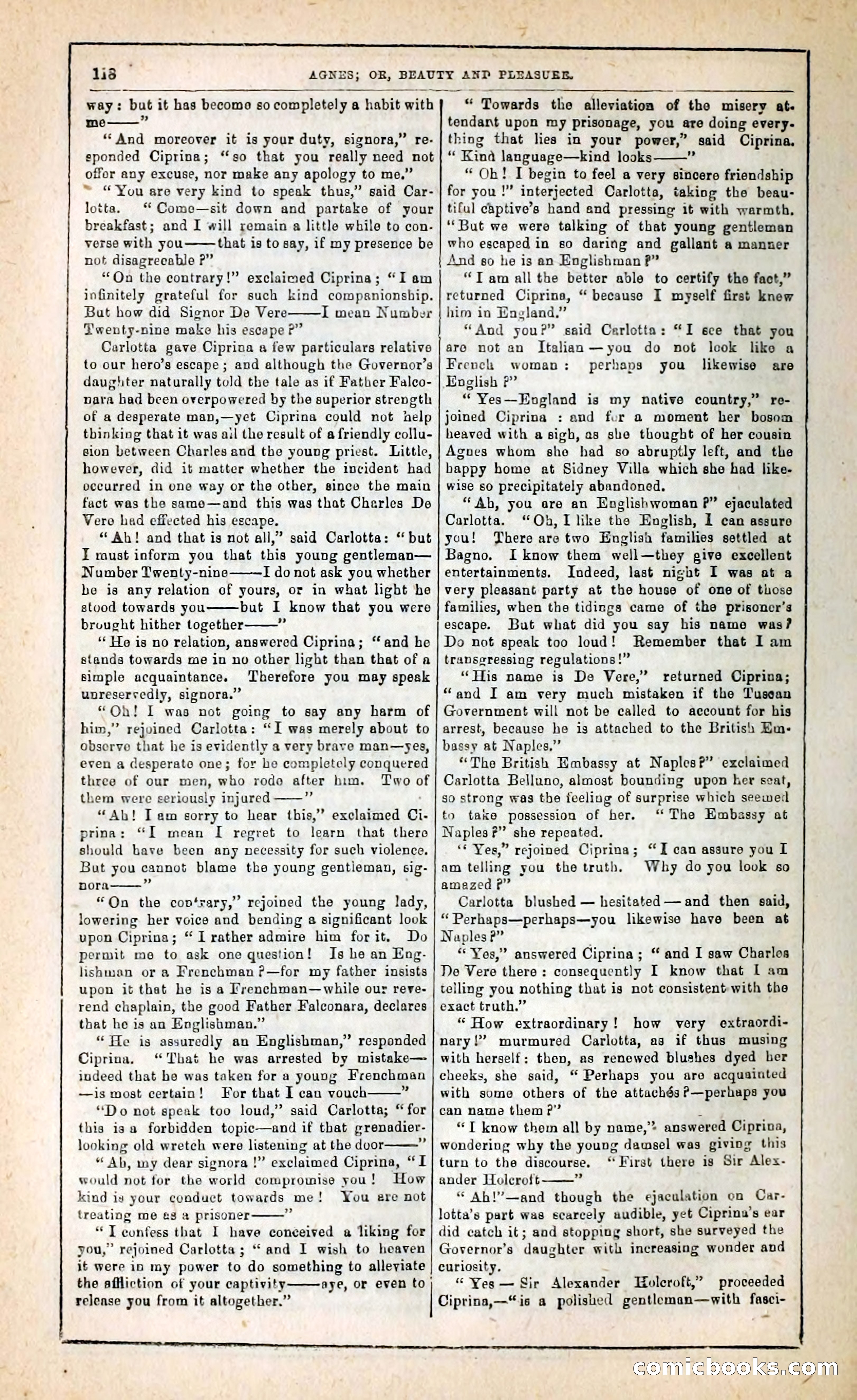 Agnes, or, Beauty and Pleasure — page 126 of 394