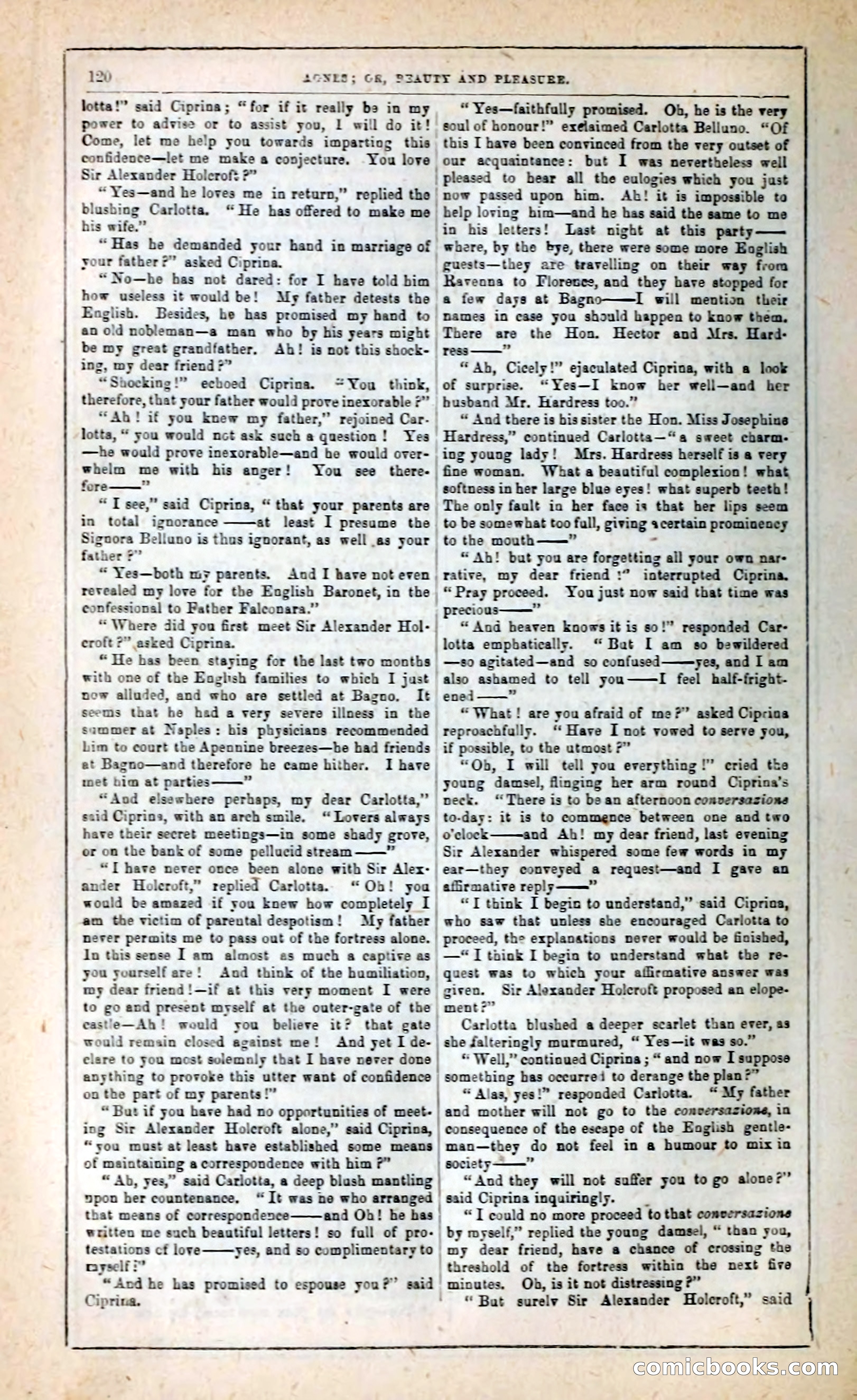 Agnes, or, Beauty and Pleasure — page 128 of 394