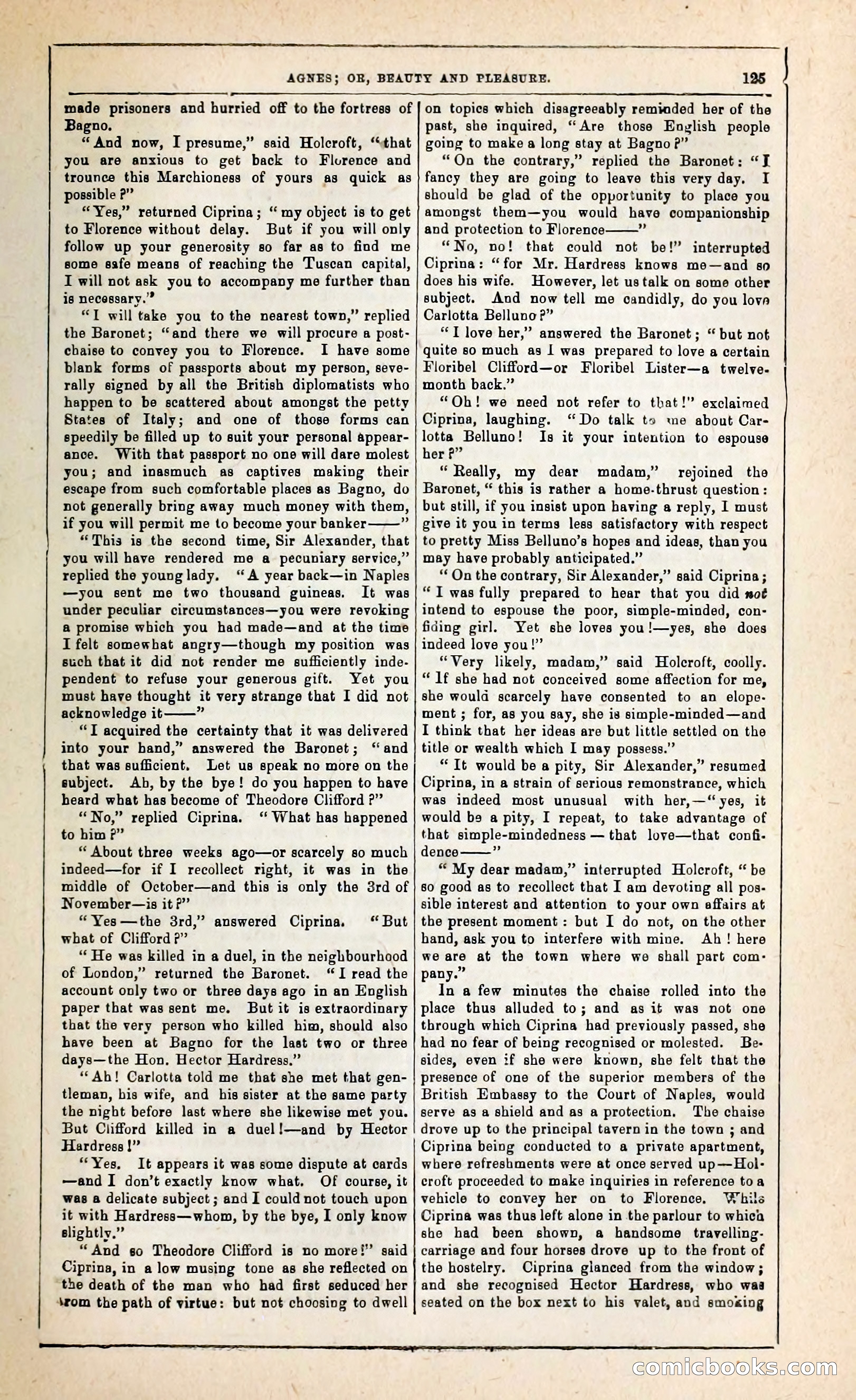 Agnes, or, Beauty and Pleasure — page 133 of 394