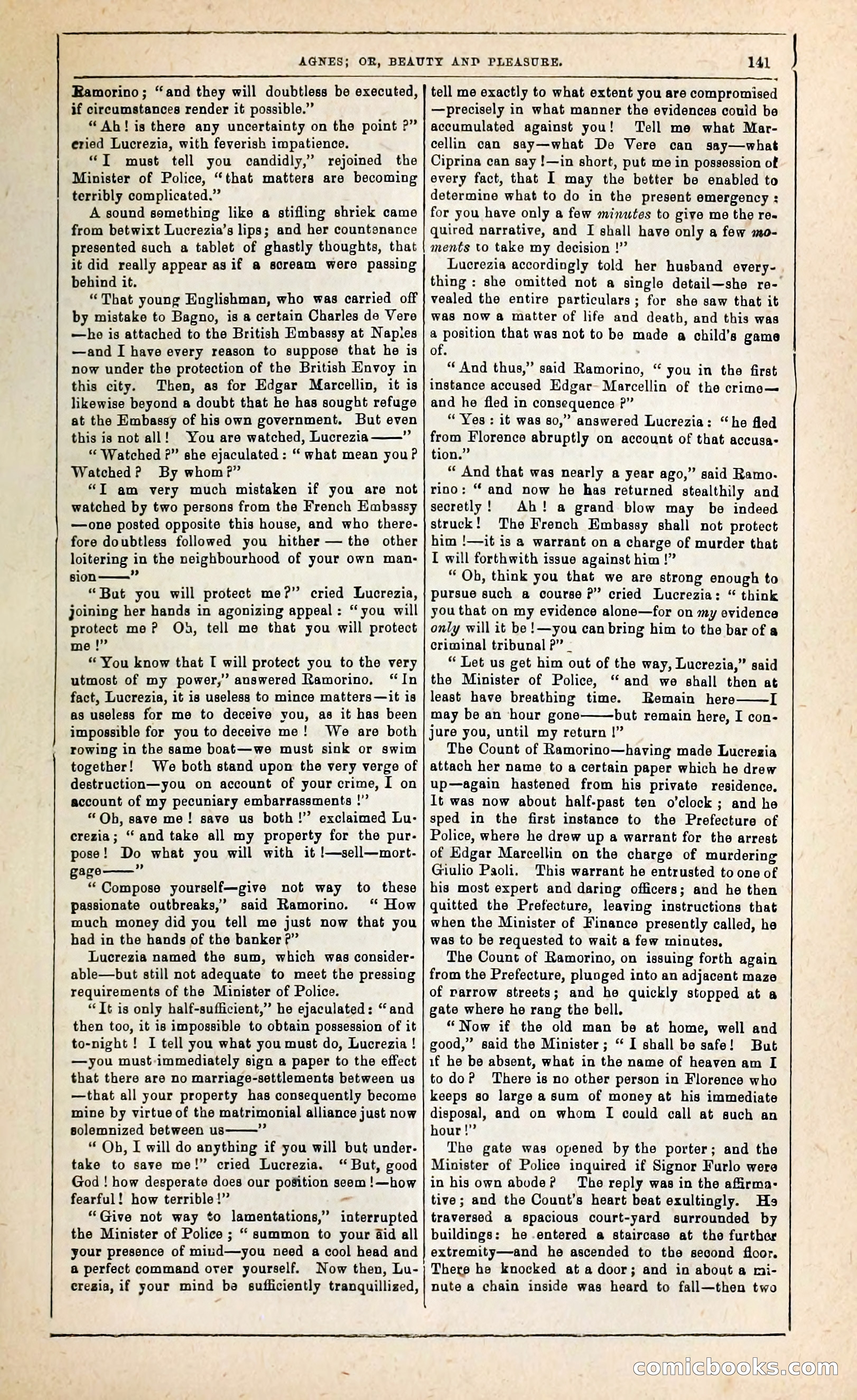 Agnes, or, Beauty and Pleasure — page 149 of 394