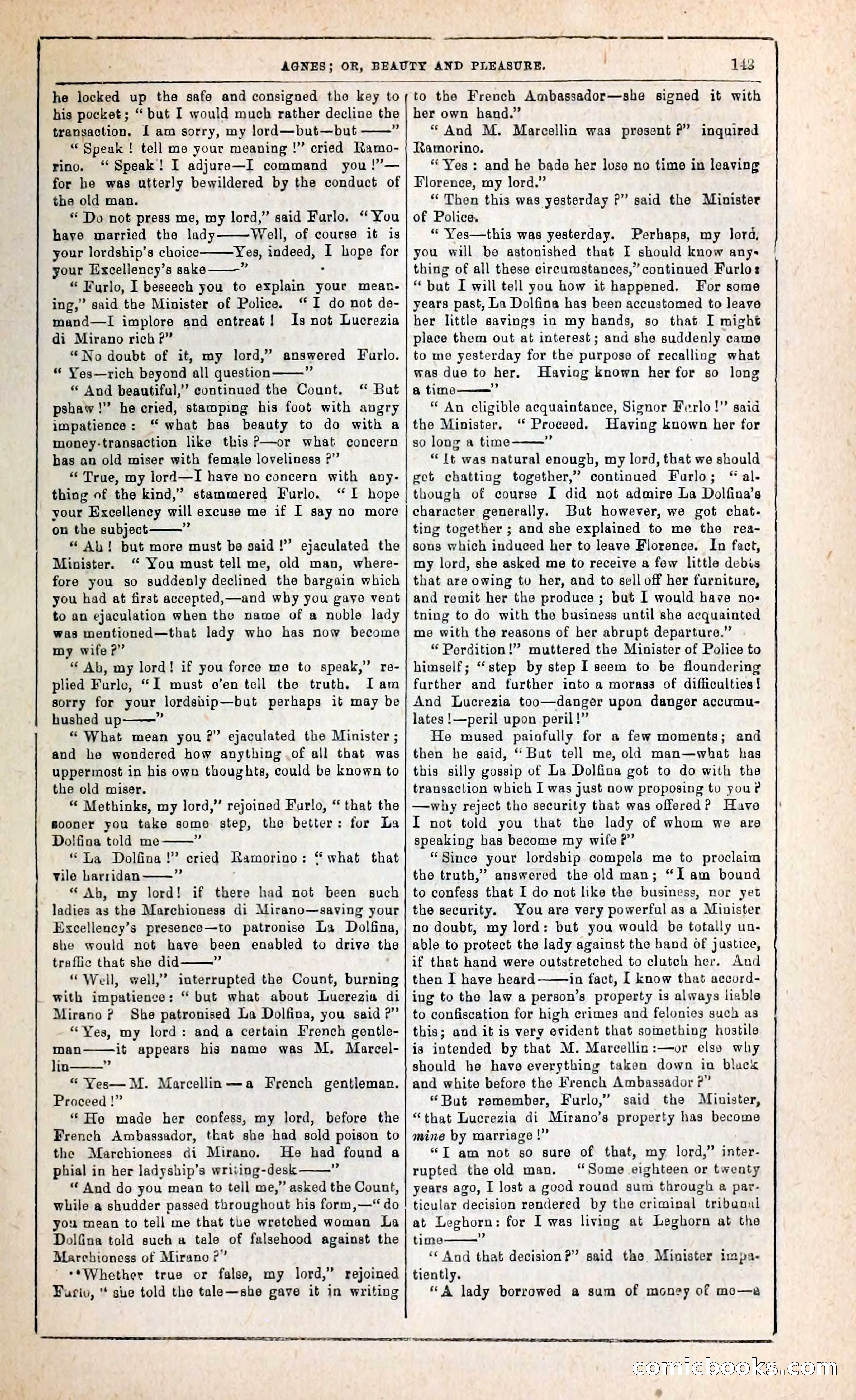 Agnes, or, Beauty and Pleasure — page 151 of 394